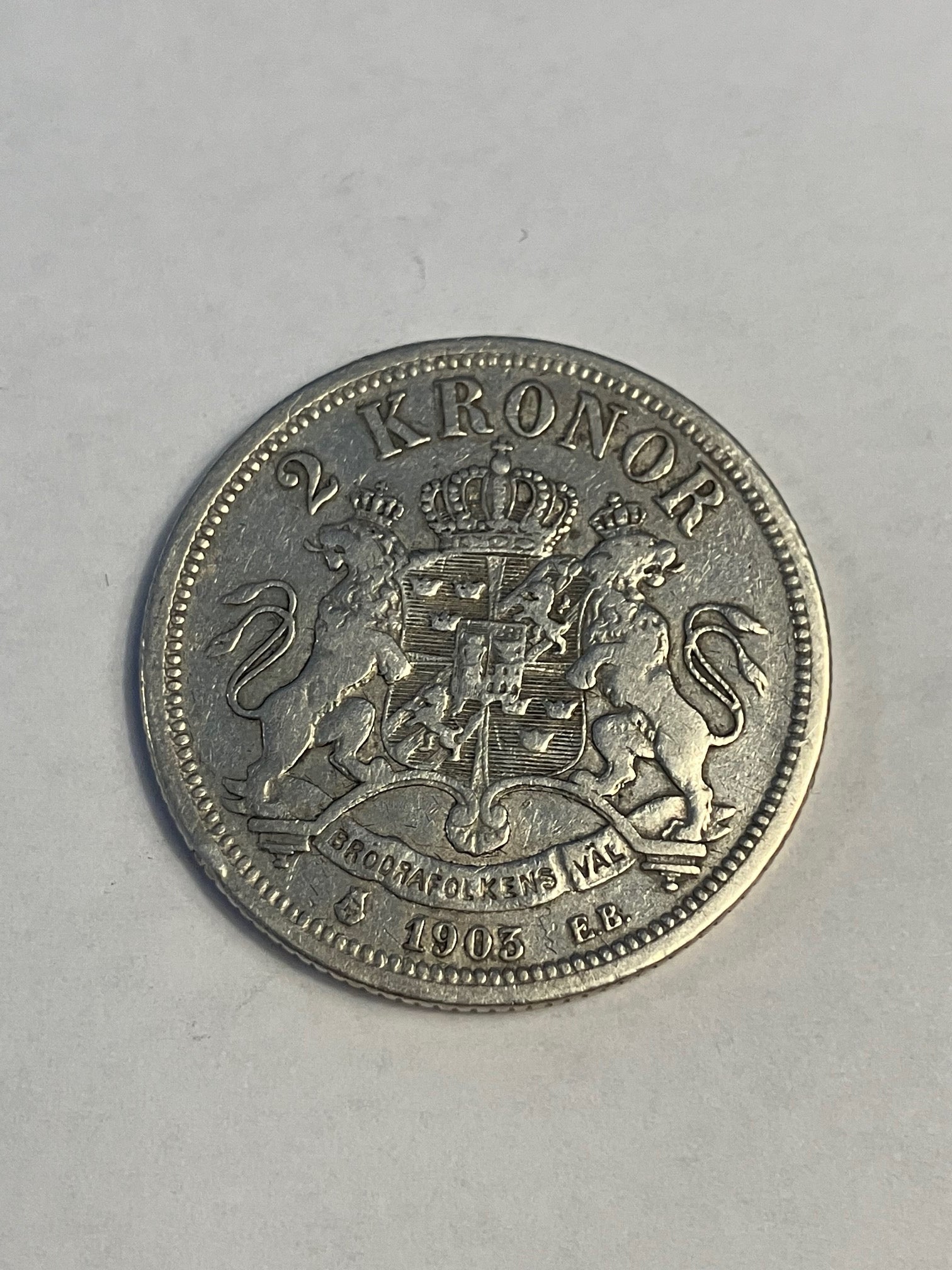 2 Kronor Sweden 1903