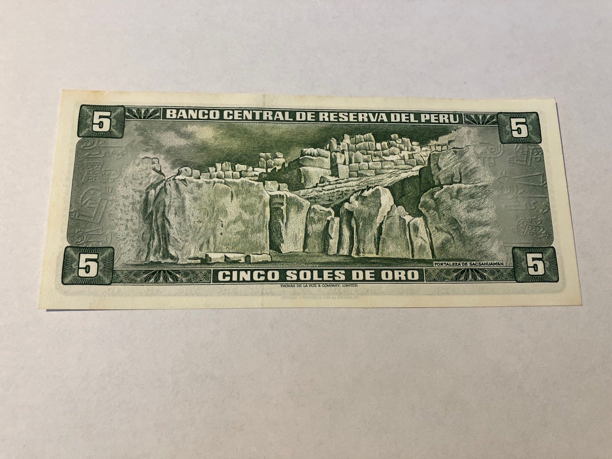 5 Soles De Oro Peru