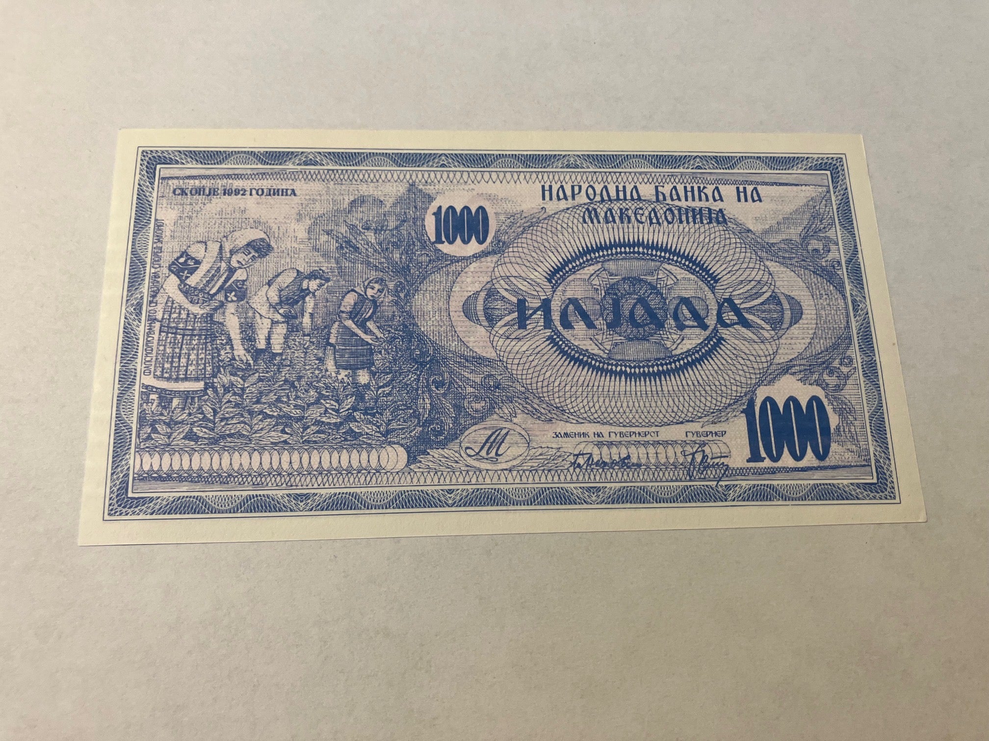 1000 Denari Macedonia