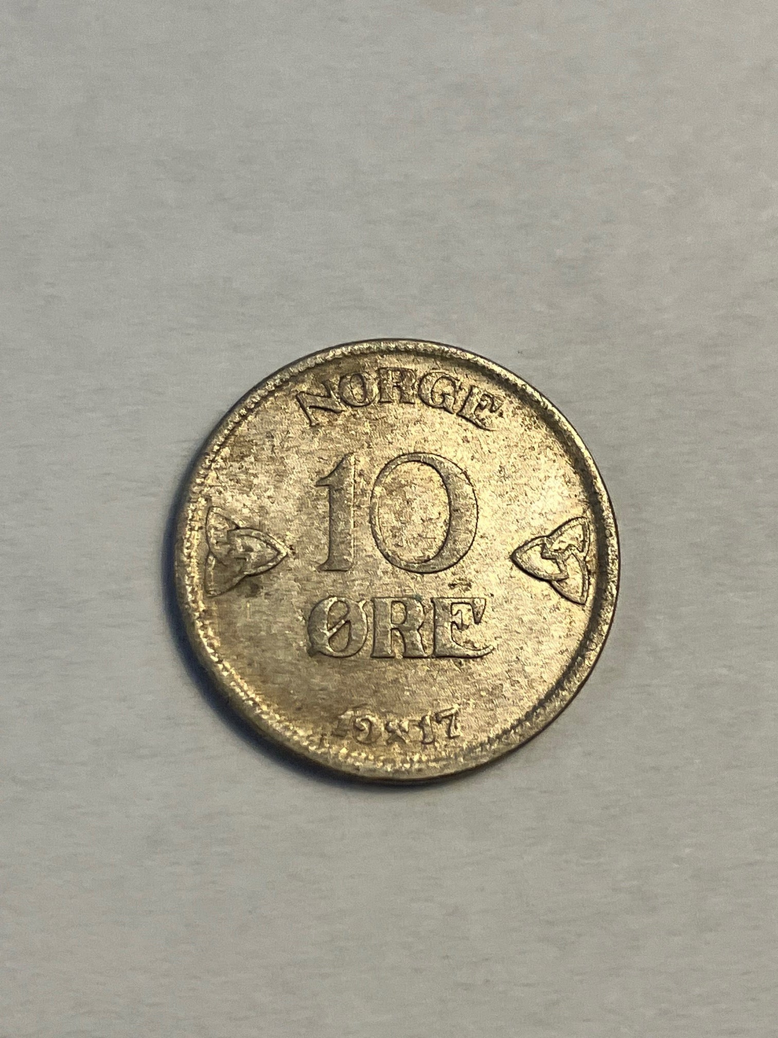 10 Øre Norge 1917