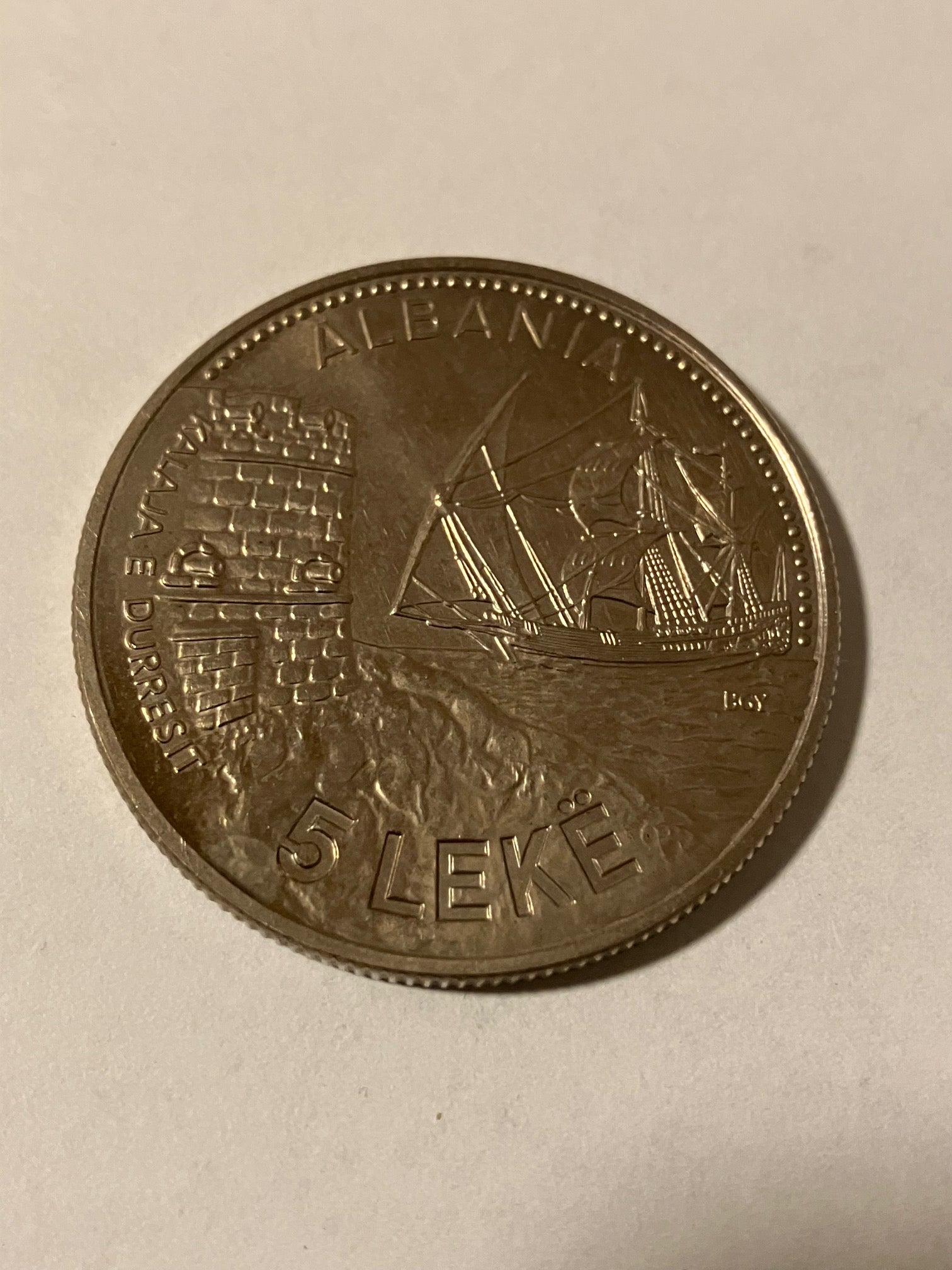 5 Leke Albania 1987 - Low mintage