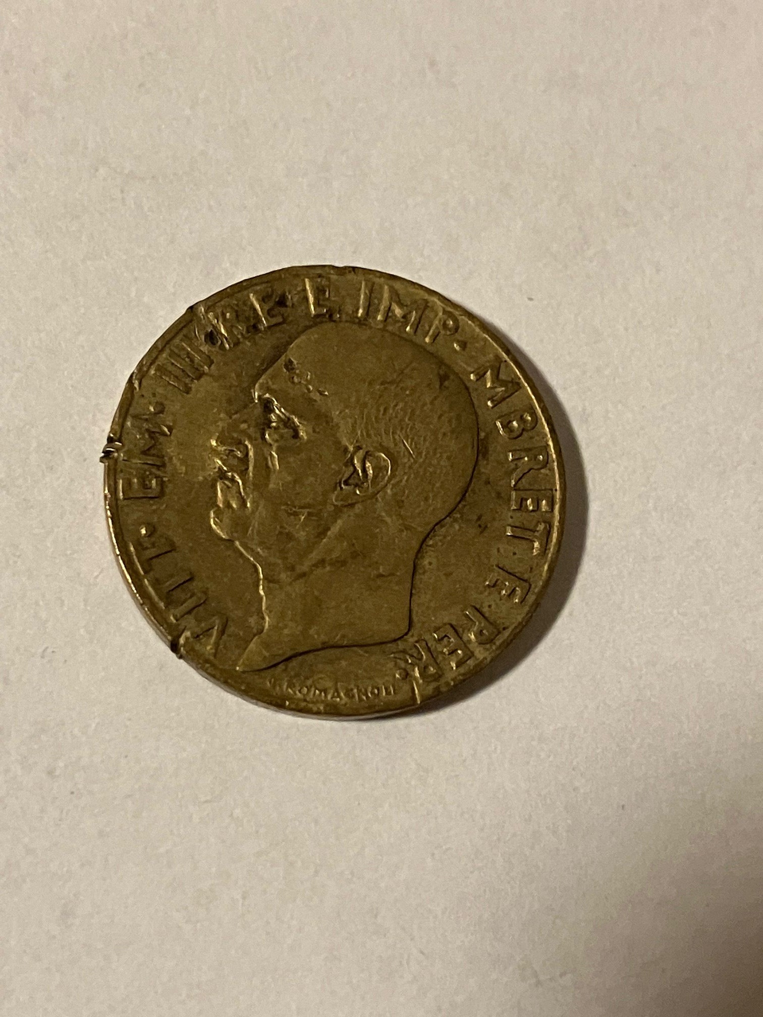 0,10 Lek Albania 1940