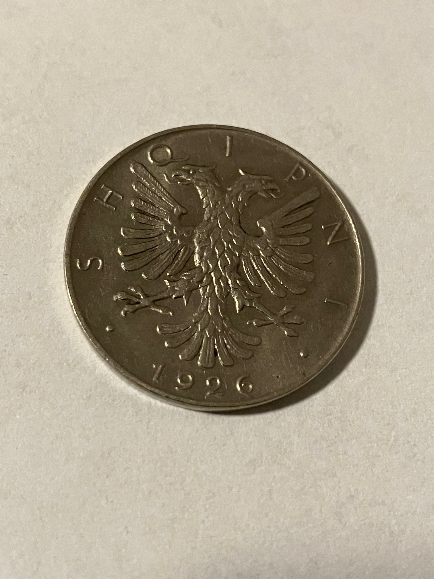 1/2 Lek Albania 1926