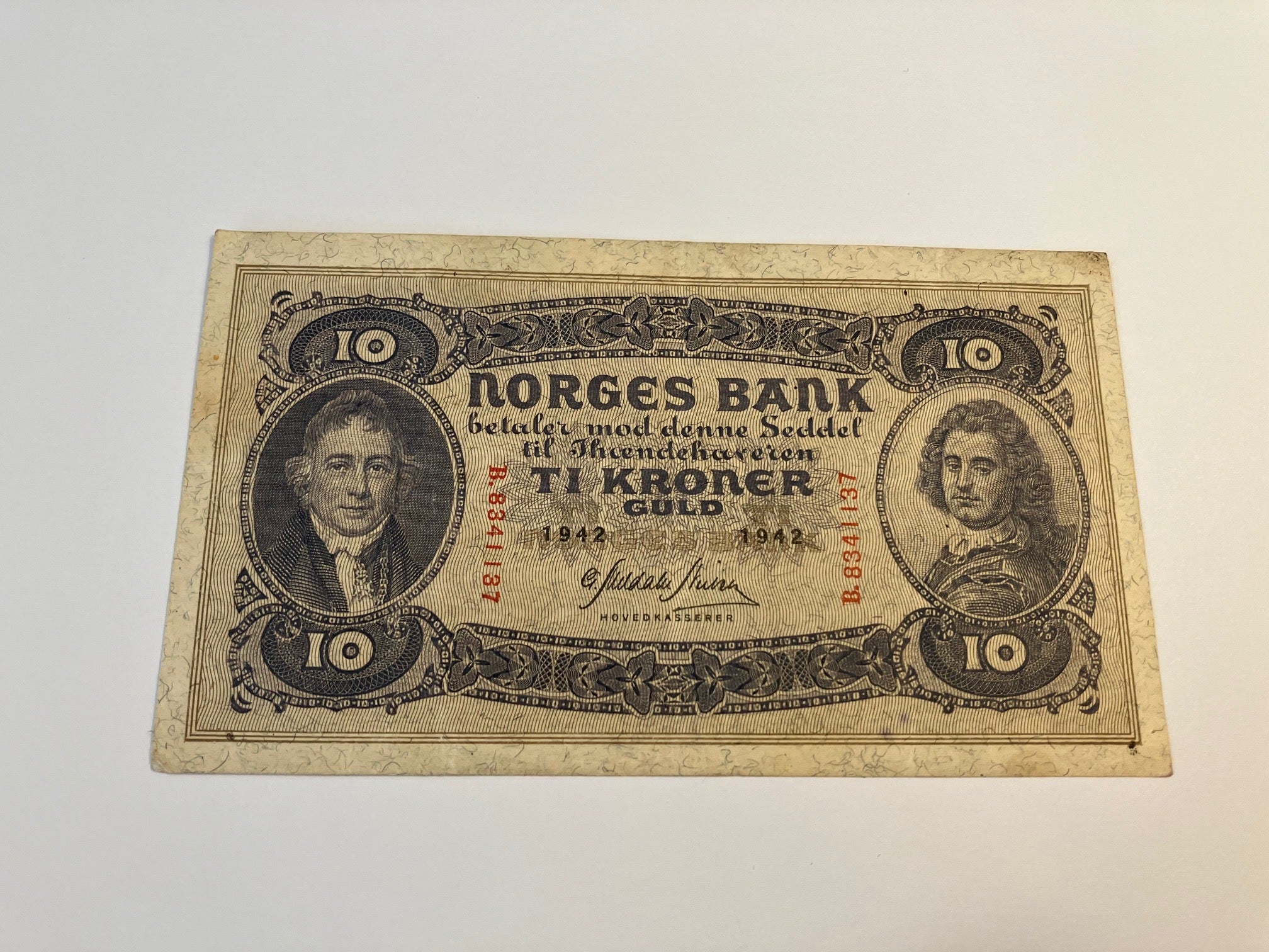 10 Kroner 1942 Norge