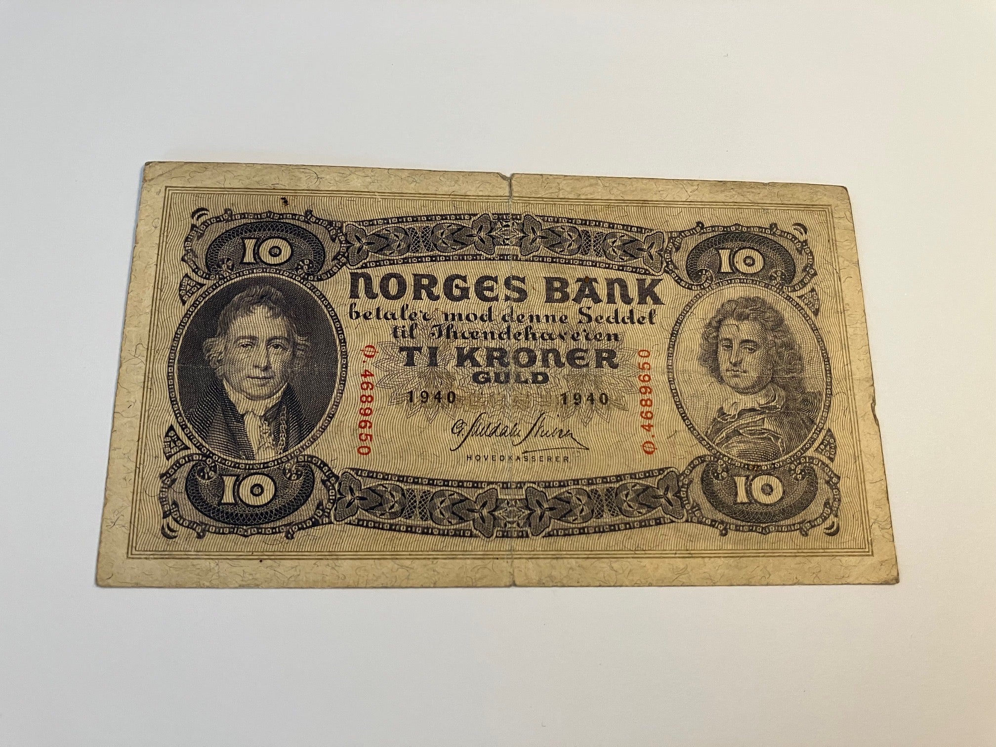 10 Kroner 1940 Norge