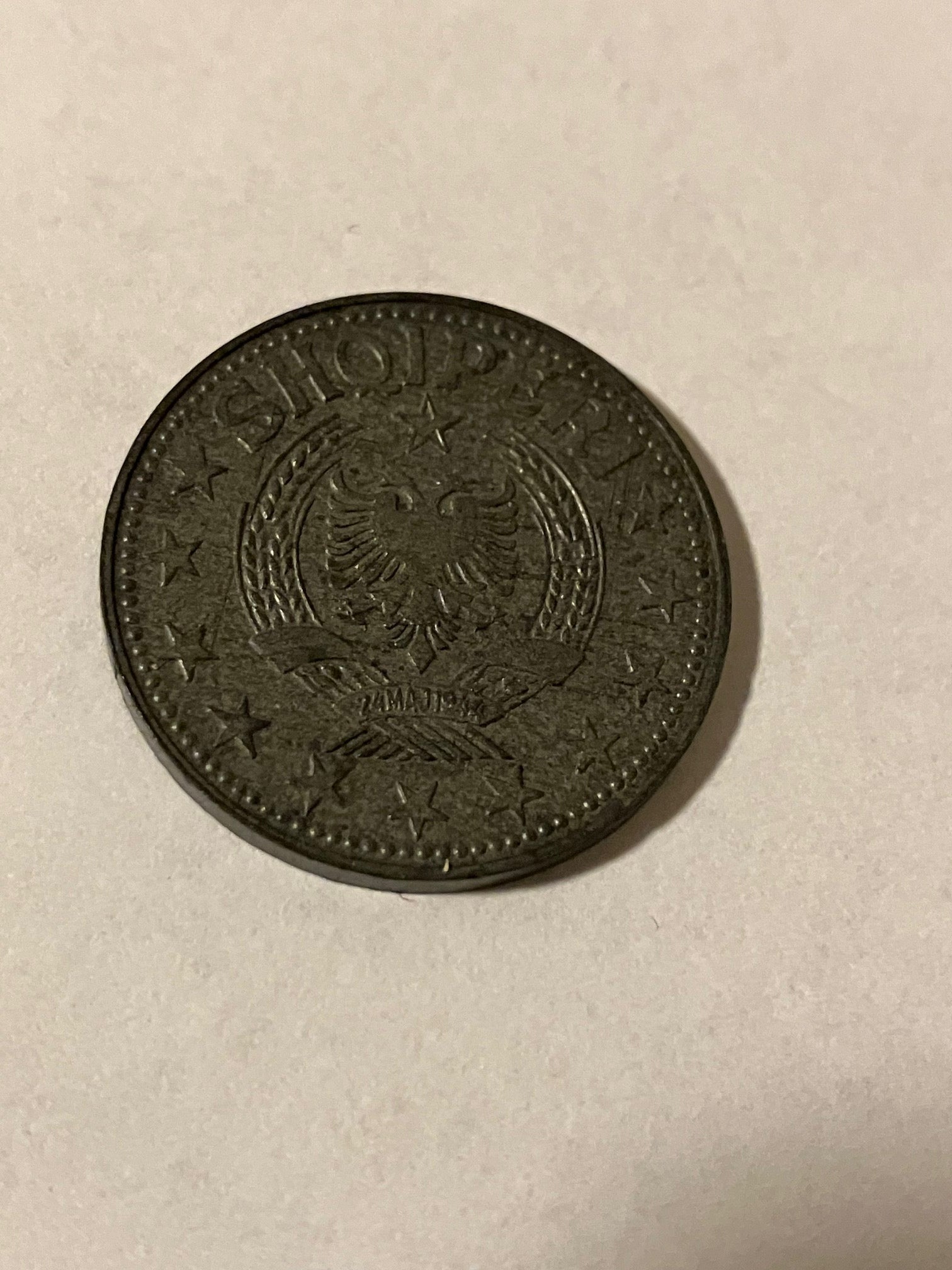 5 Leke Albania 1957