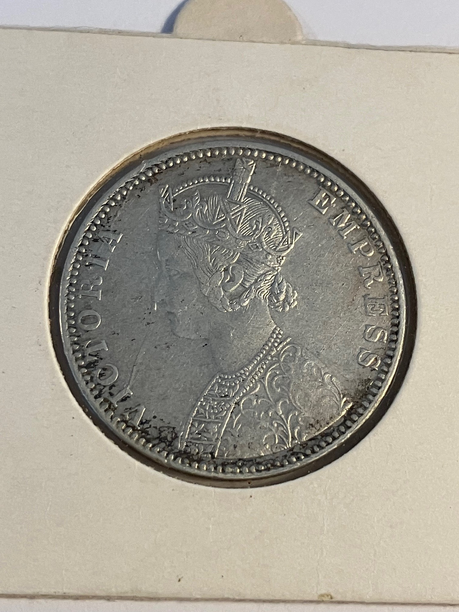 One Rupee India 1889