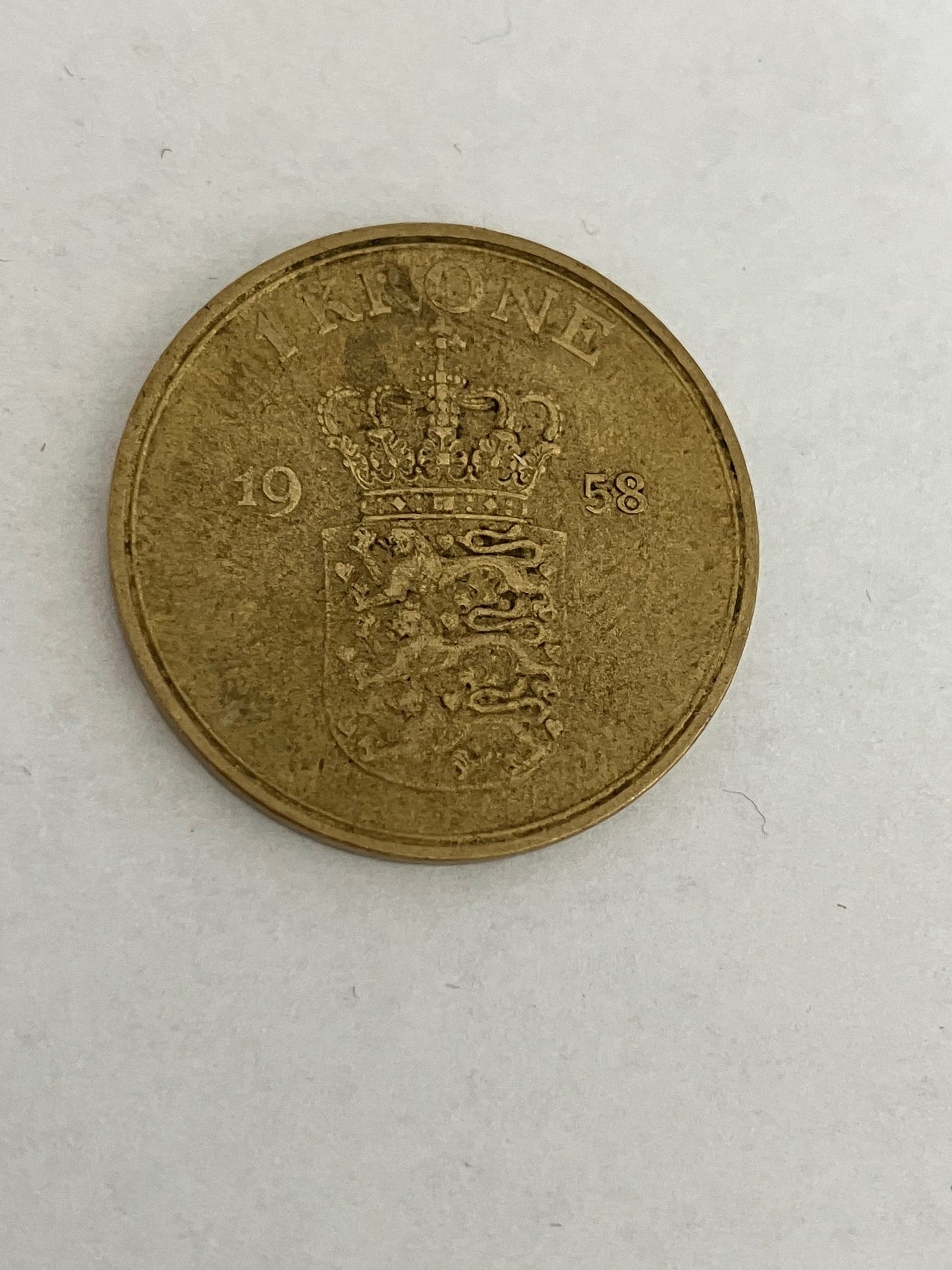 1 Krone 1958