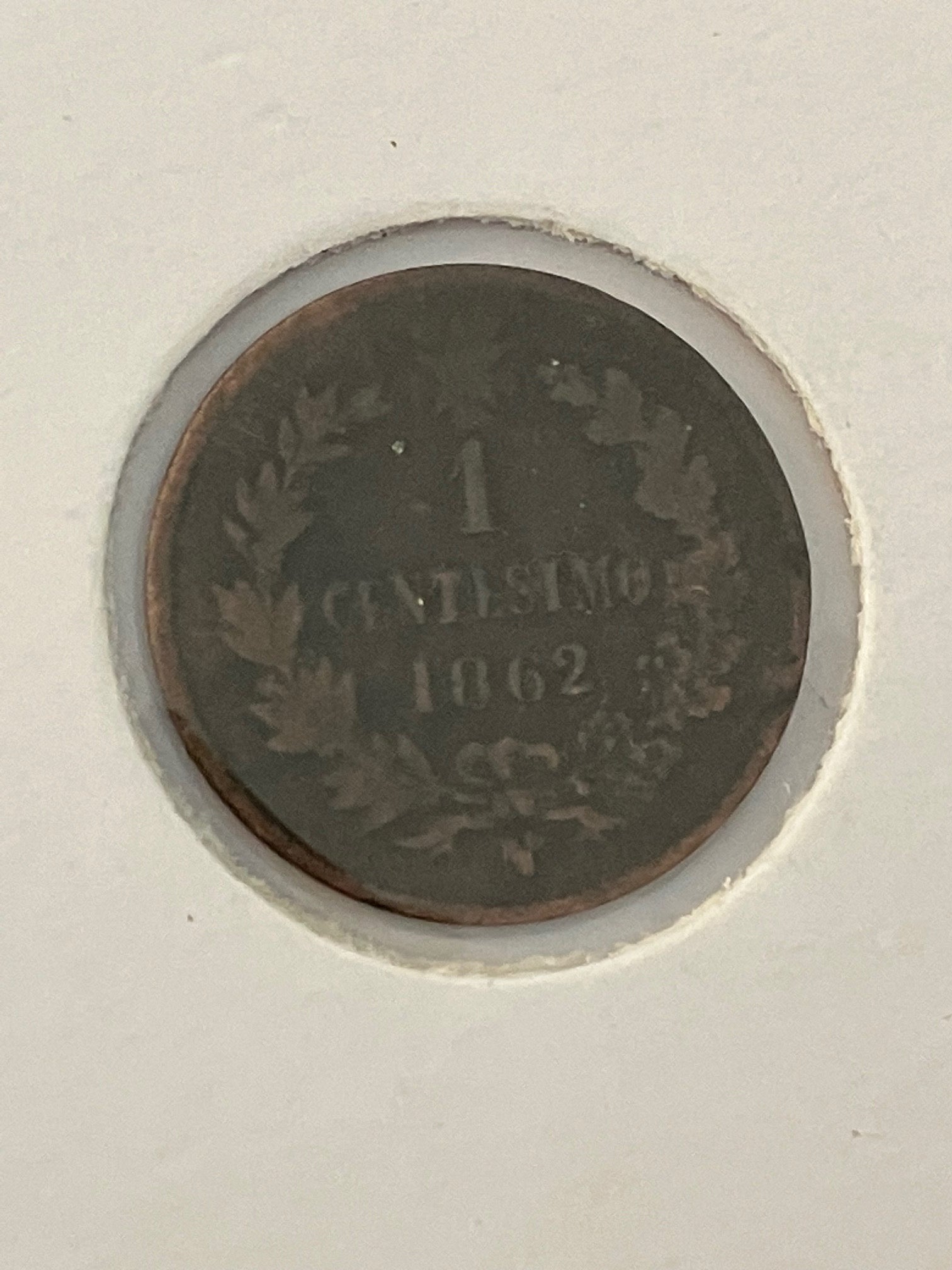 1 Centesimo 1862 Italy