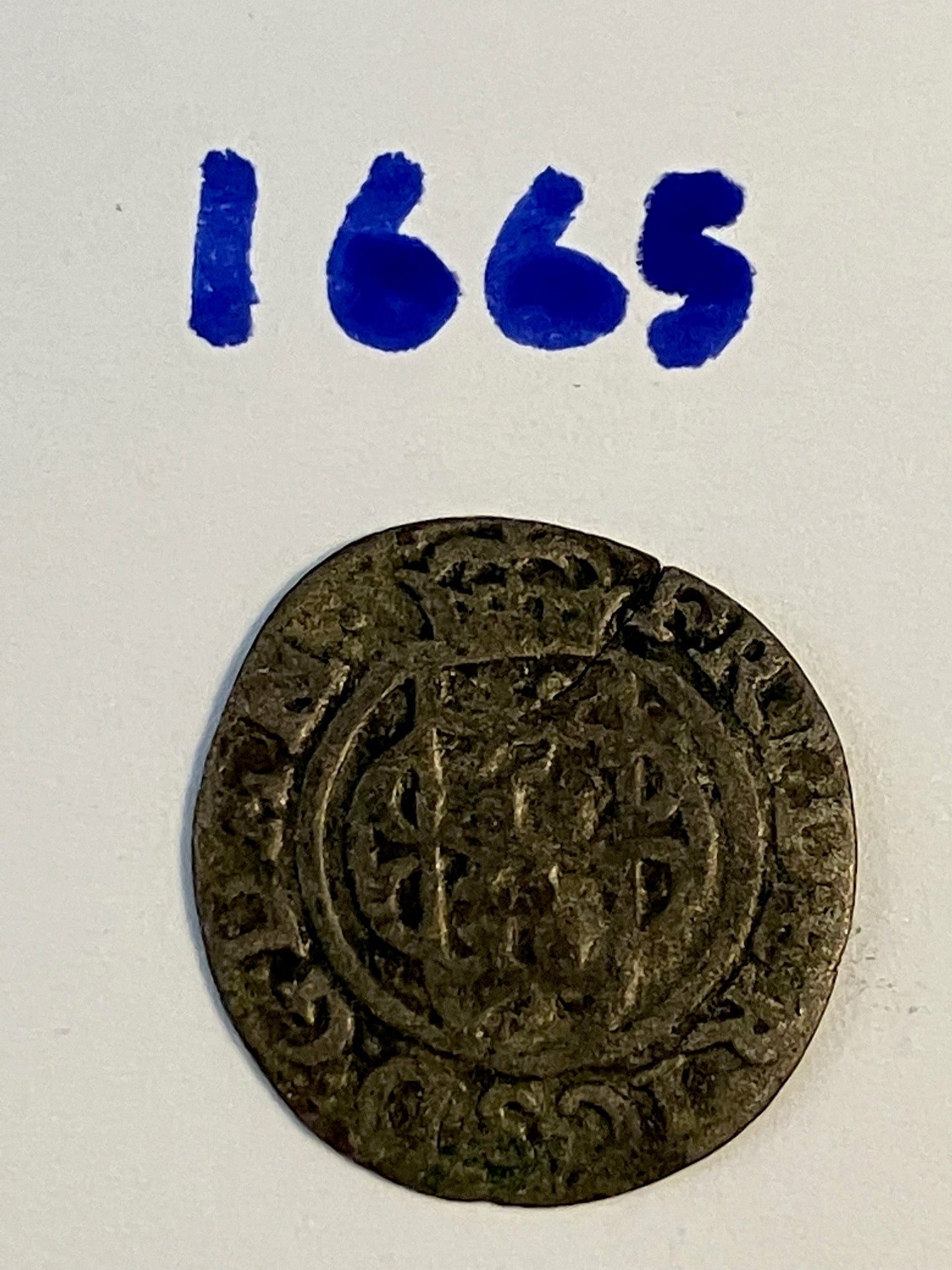 2 Skilling 1665 Danmark