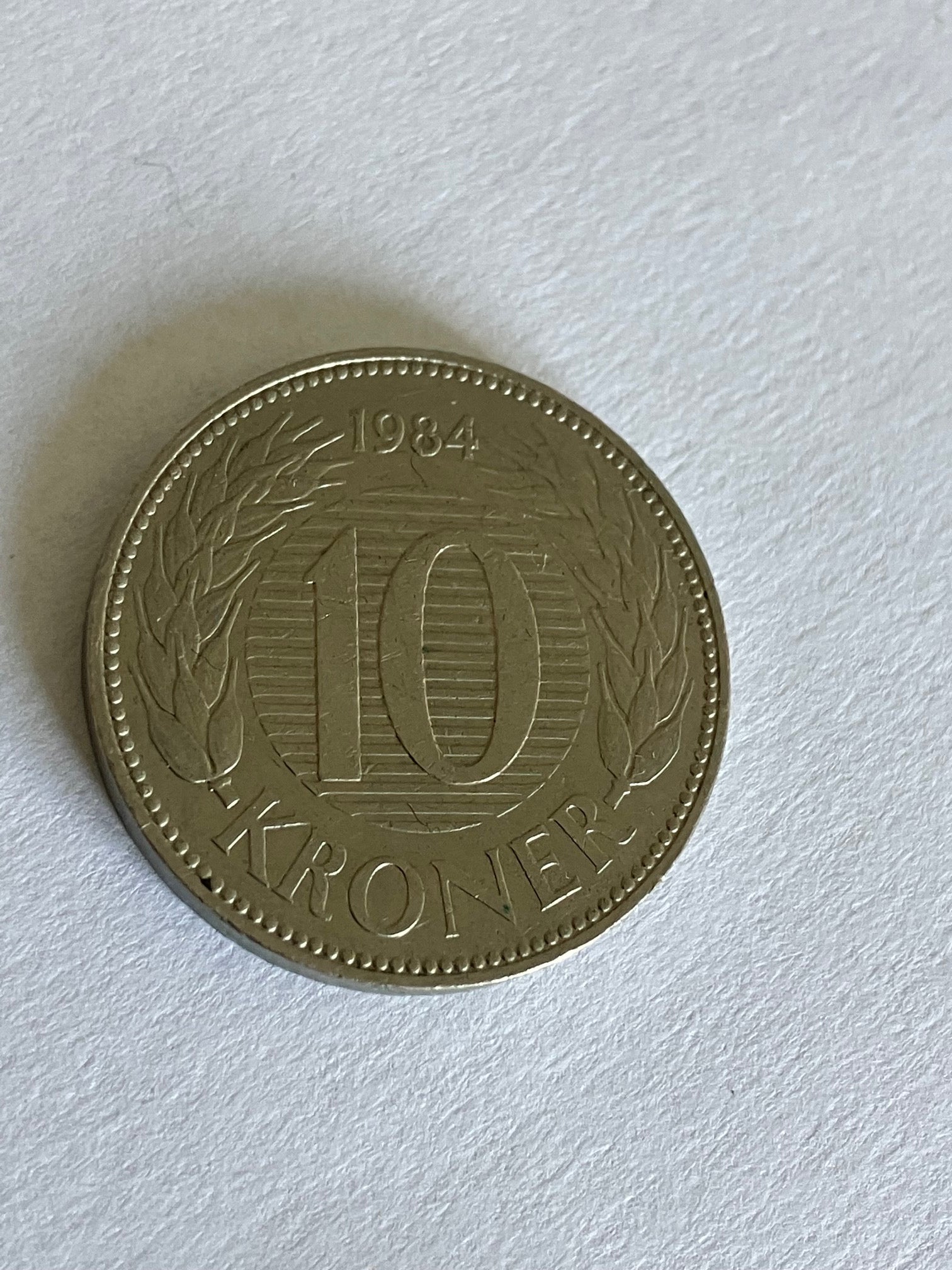 10 Kroner 1984