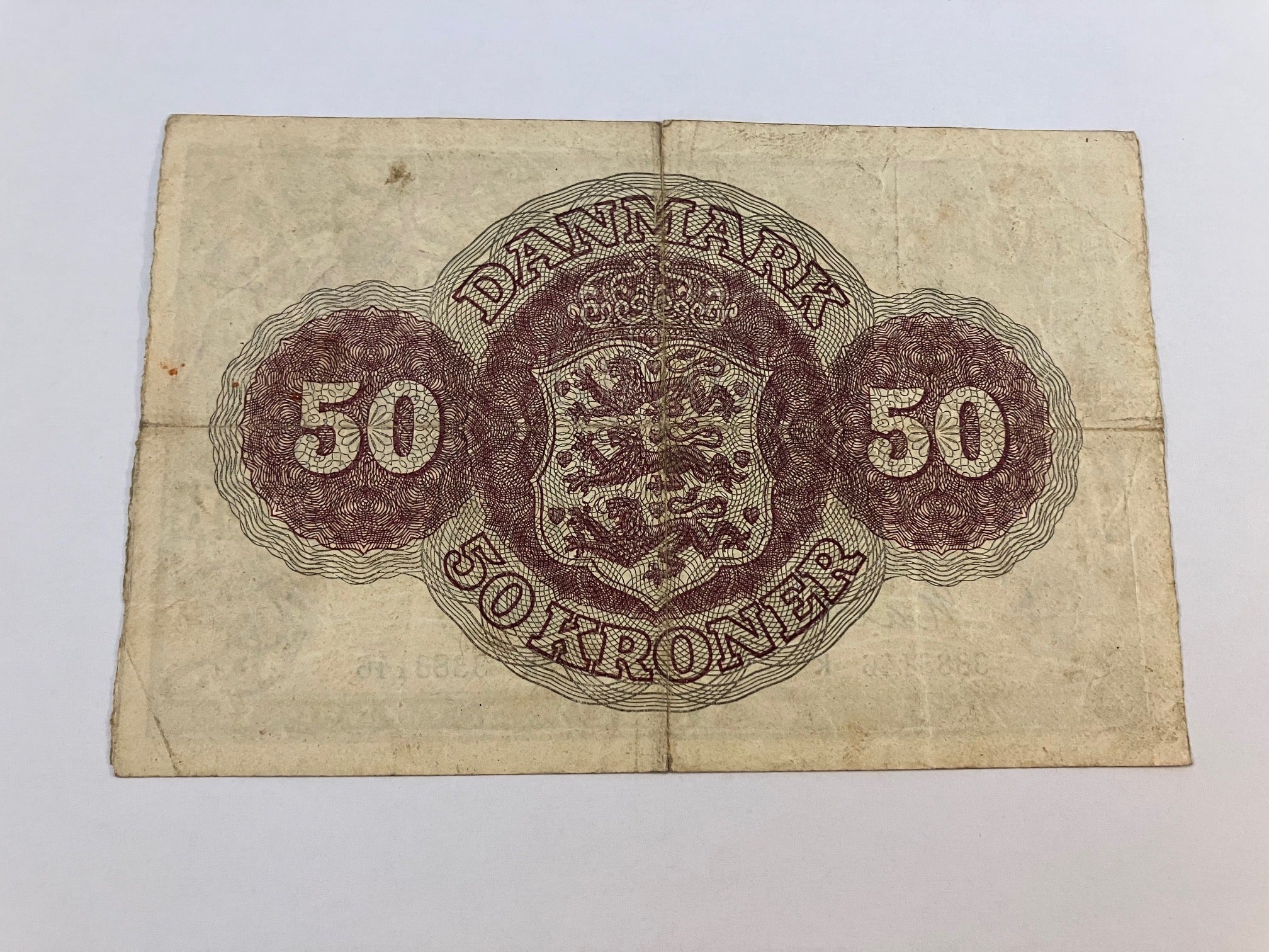 50 Kroner 1948 Danmark