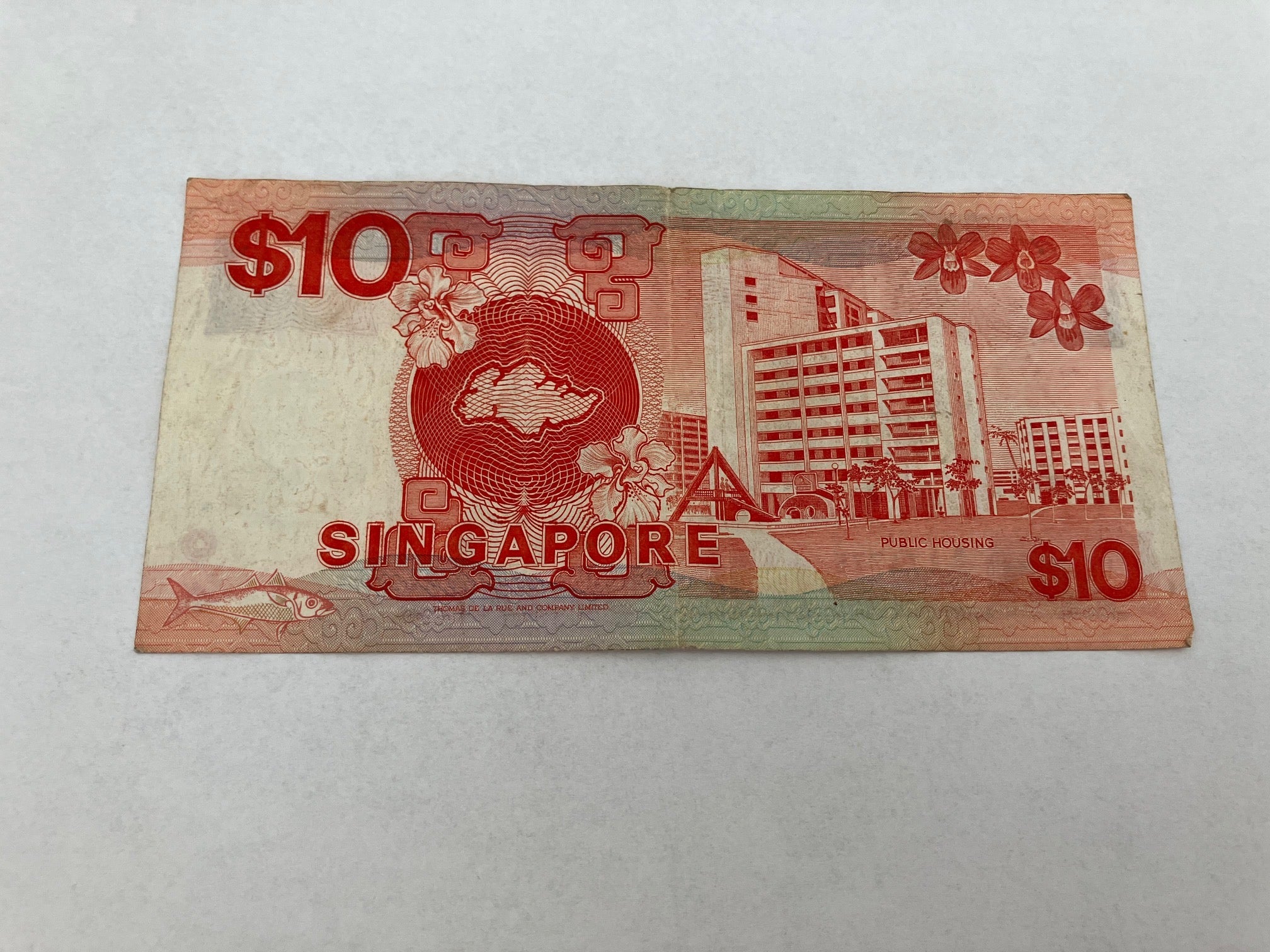 10 Dollars Singapore