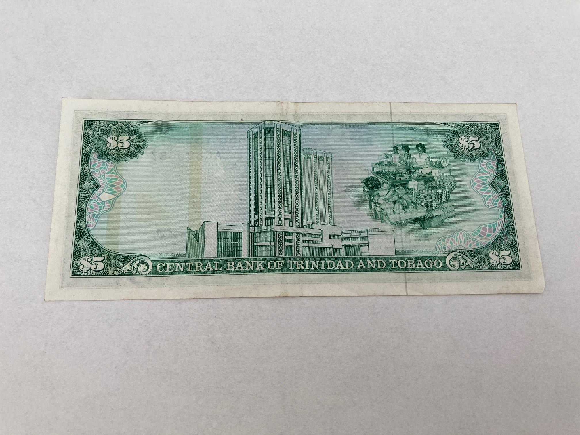 Five Dollars Trinidad & Tobago