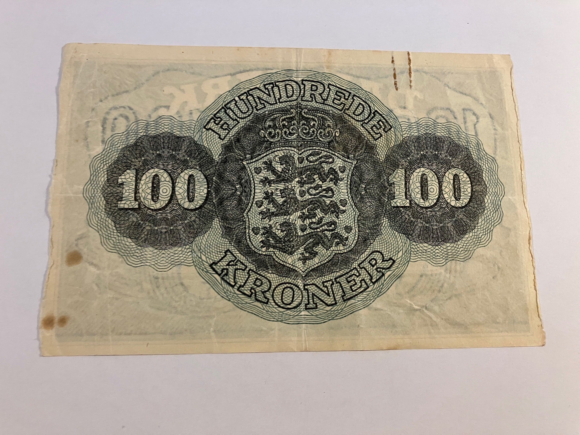 100 kroner 1944 Danmark