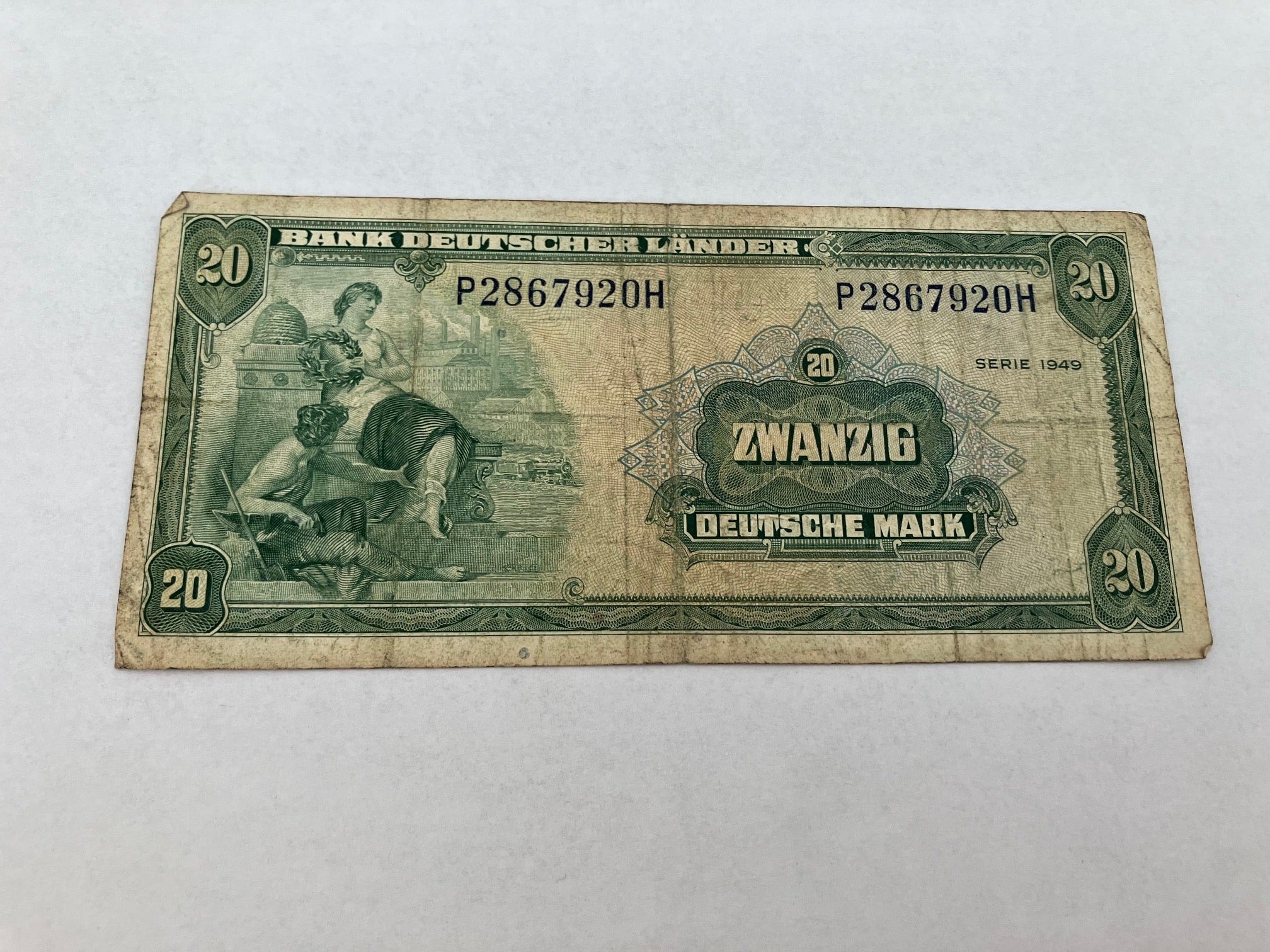 20 Deutsche Mark 1949 Germany - Rare