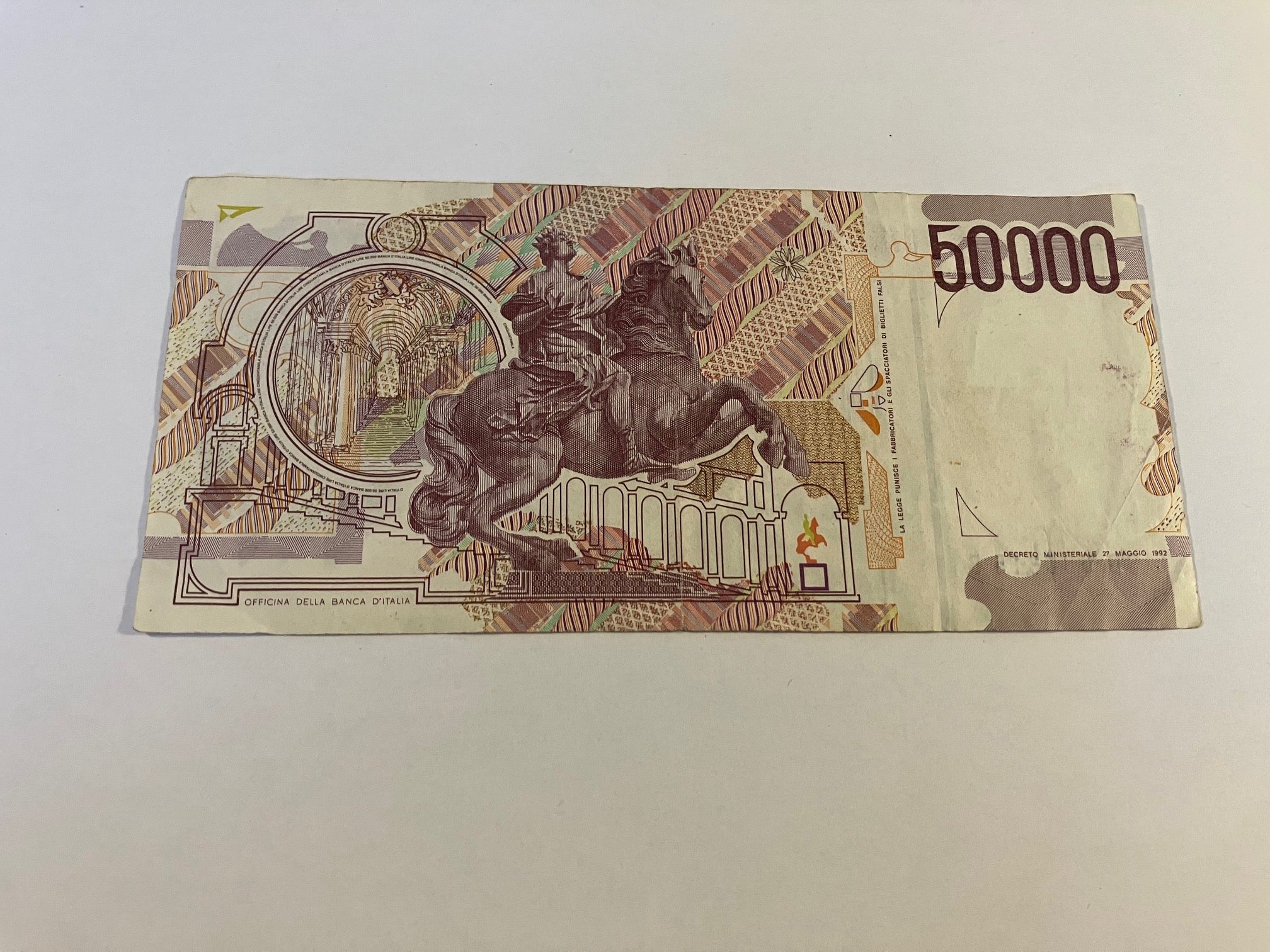 50000 Lire Italy