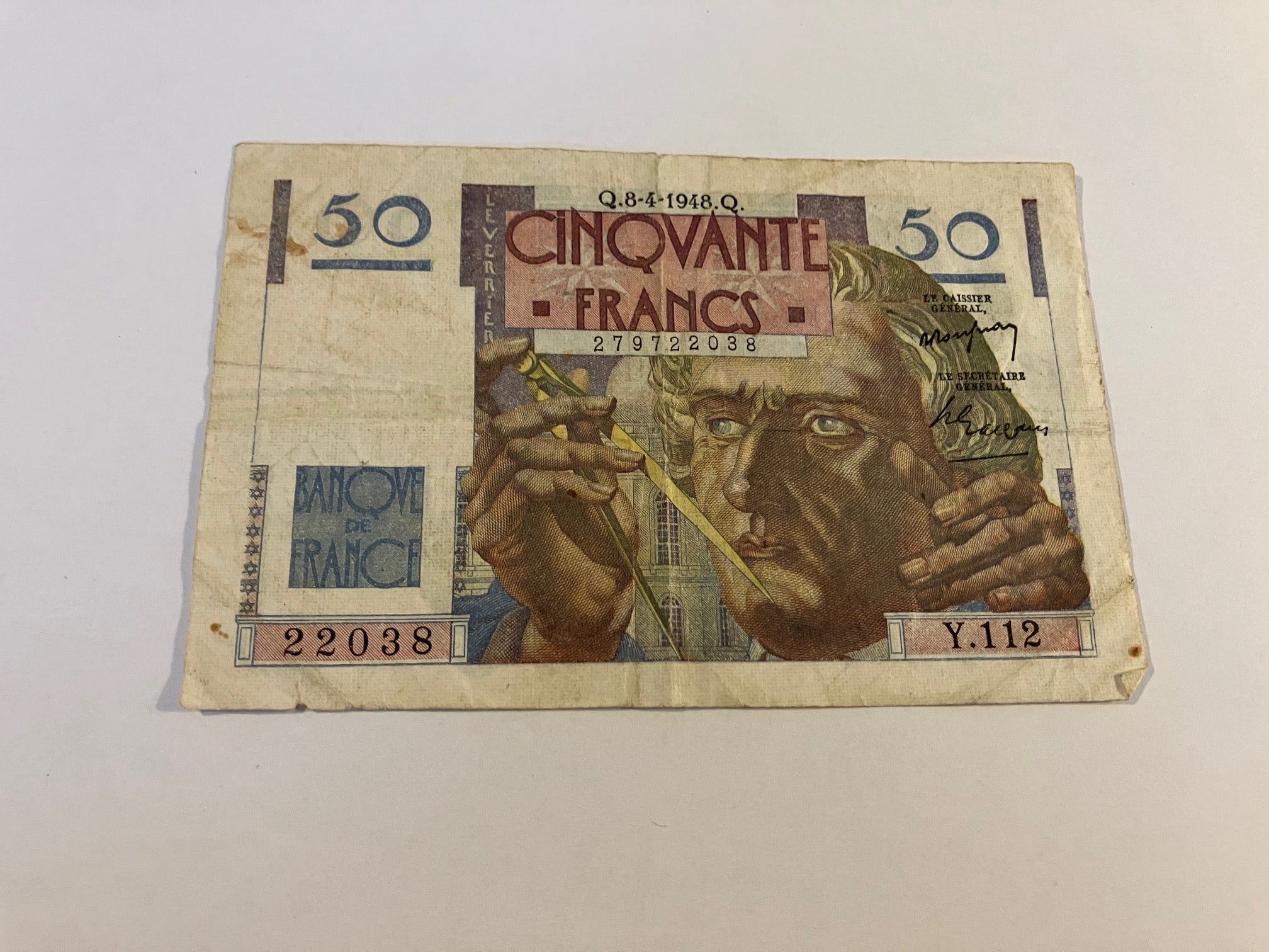 50 Francs 1948 France