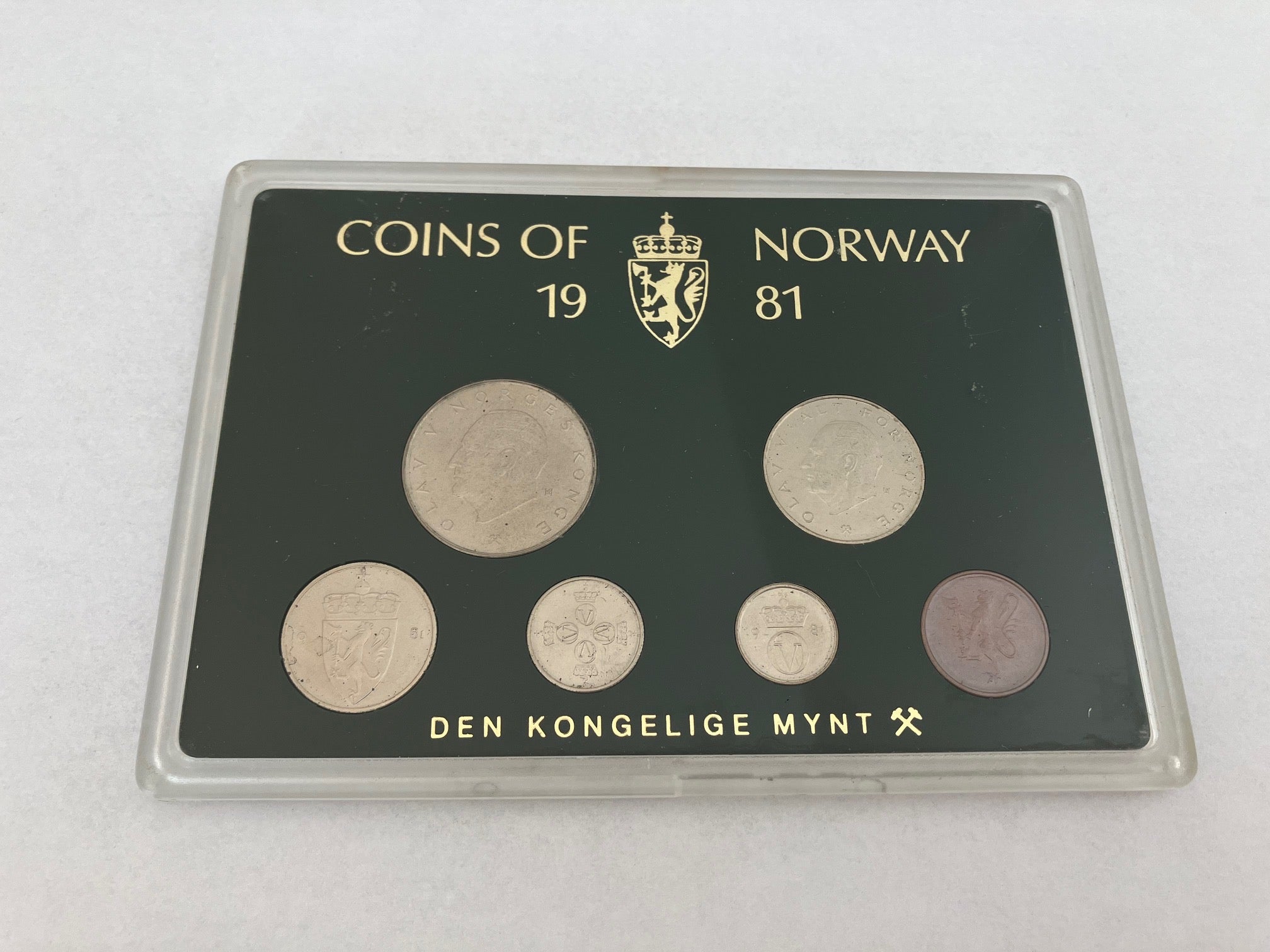 Den Kongelige Mynt Norge Møntsæt 1981