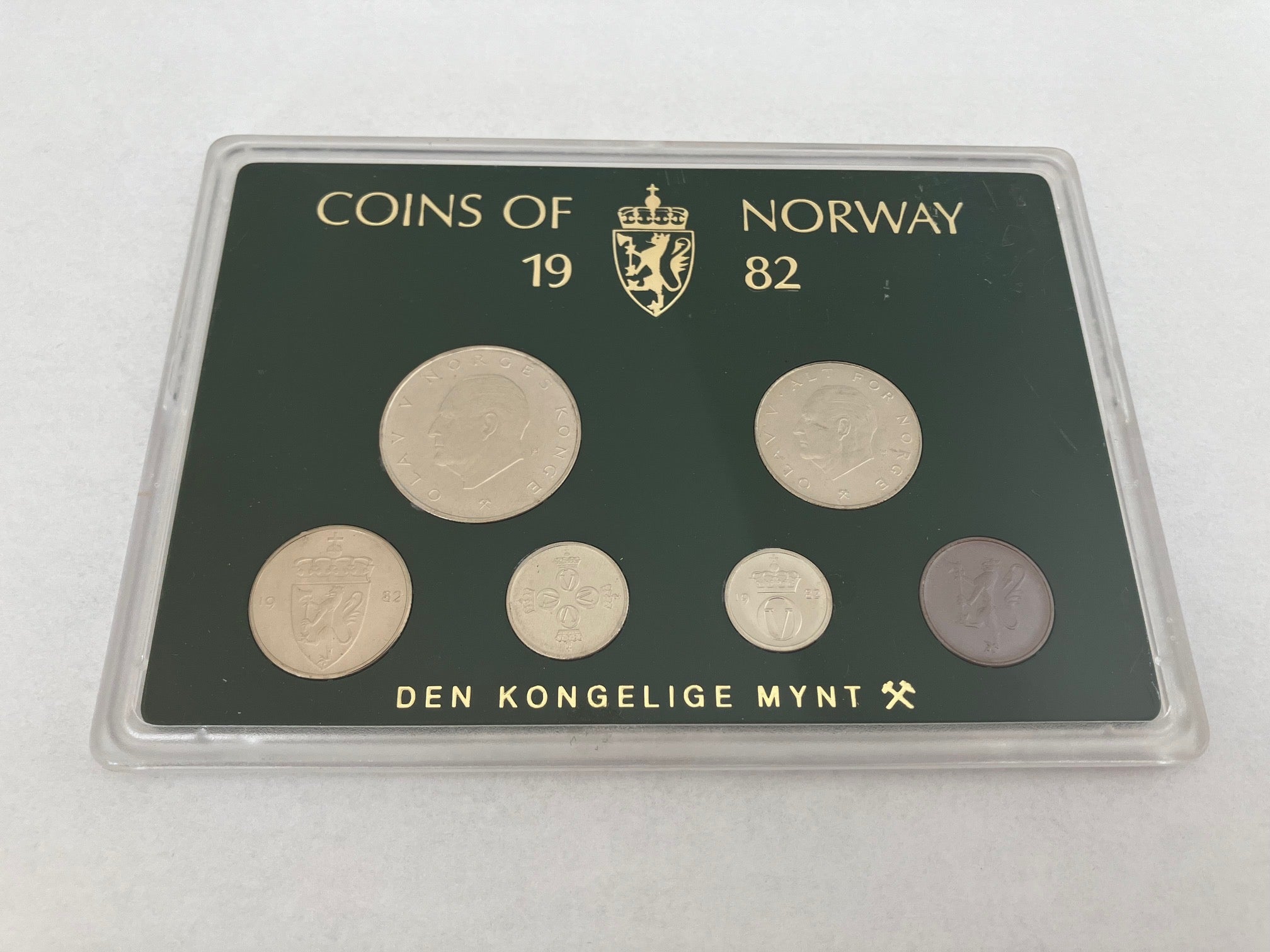 Den Kongelige Mynt Norge Møntsæt 1982