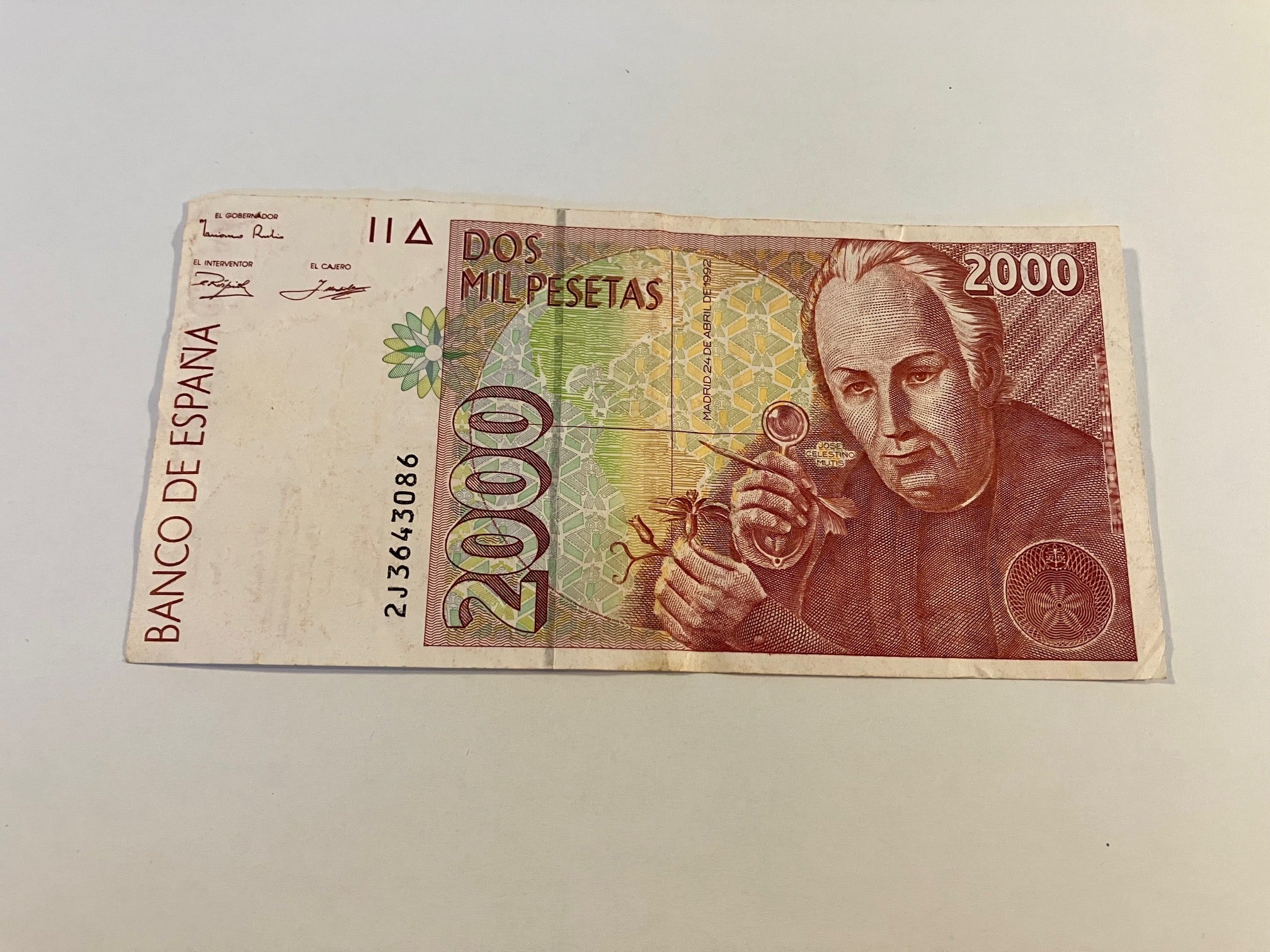 2000 Pesetas Spain