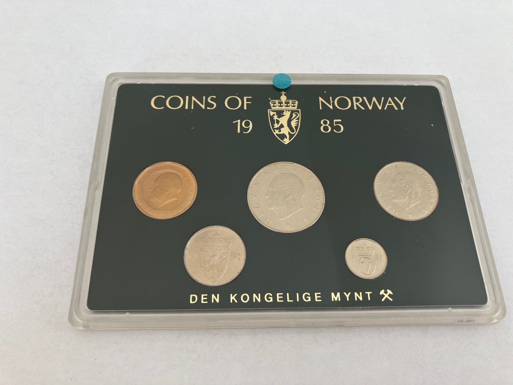 Den Kongelige Mynt Norge Møntsæt 1985