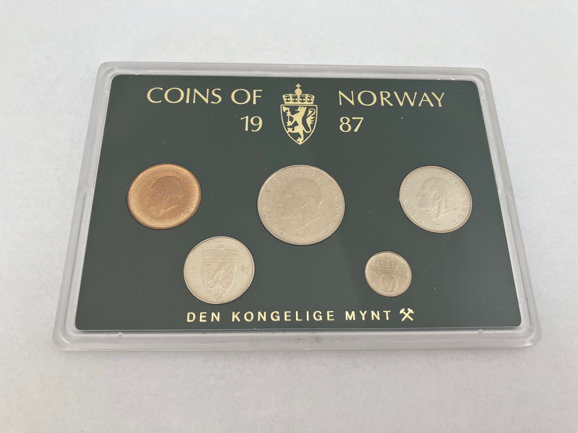 Den Kongelige Mynt Norge Møntsæt 1987