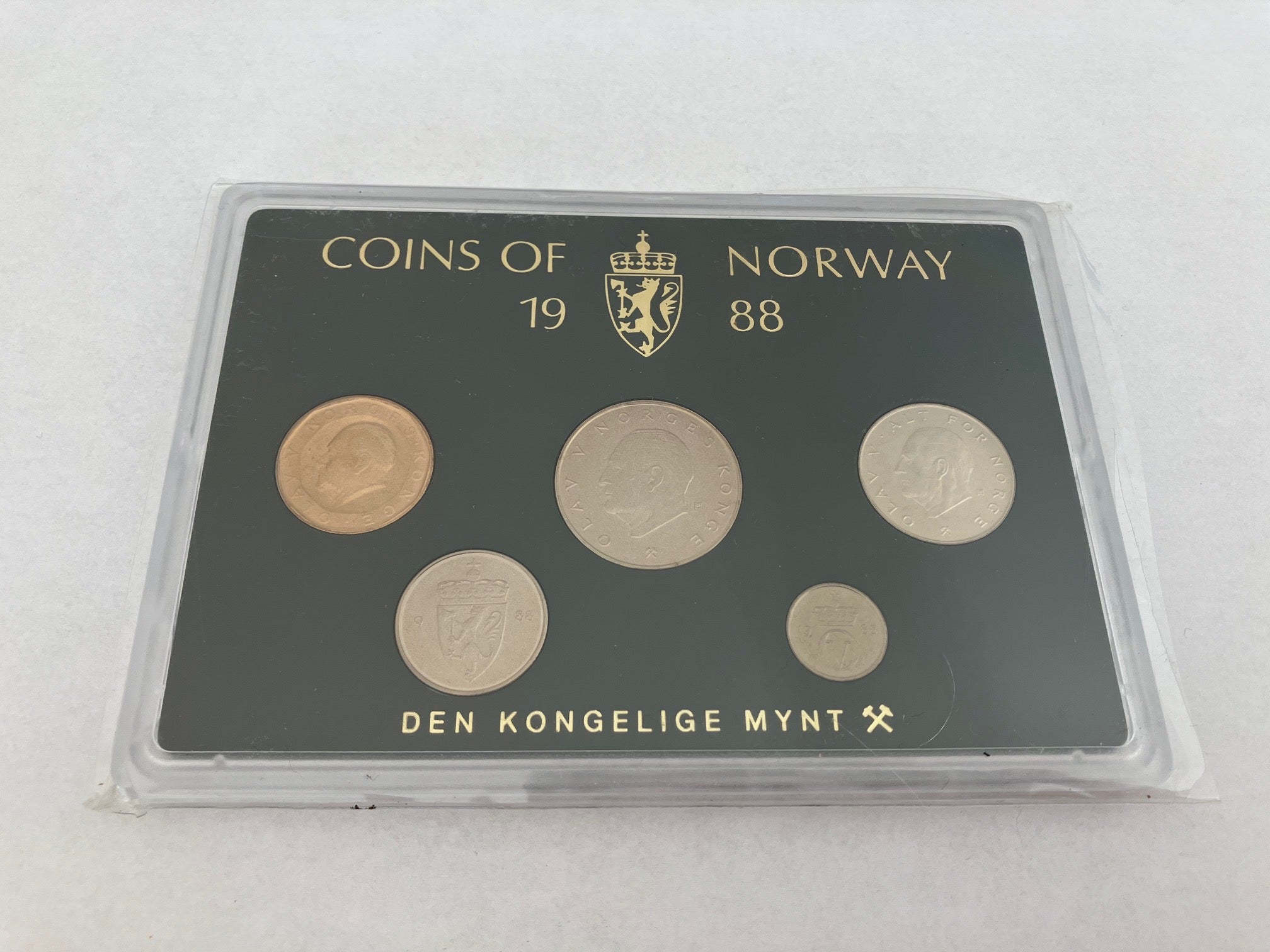 Den Kongelige Mynt Norge Møntsæt 1988
