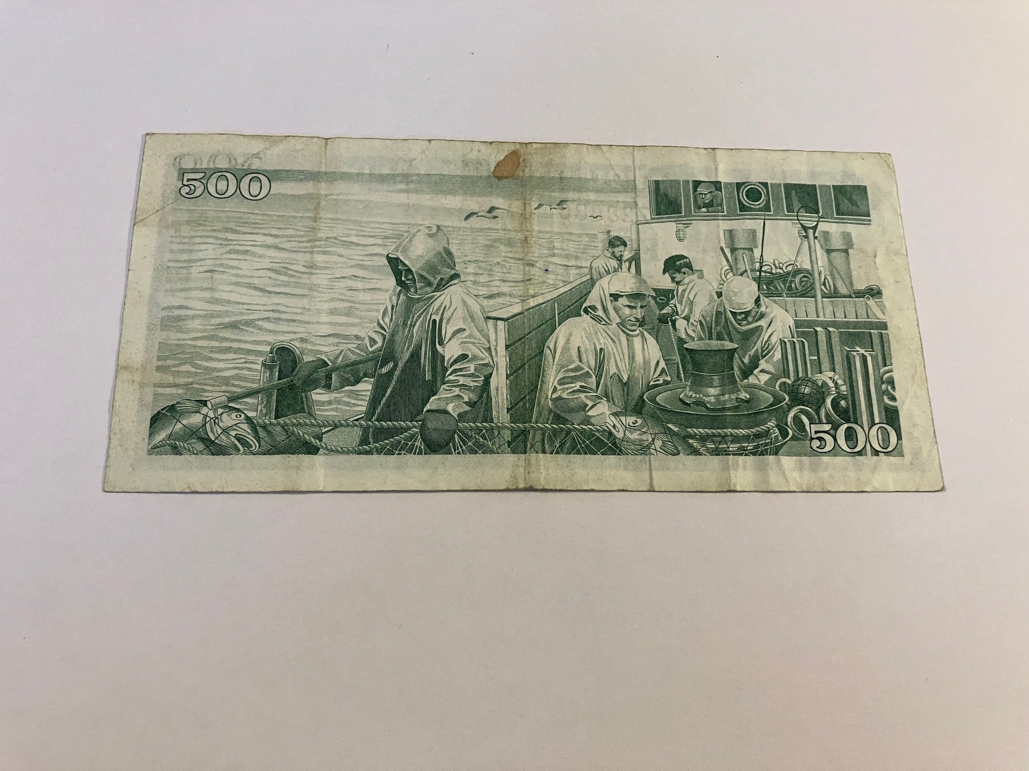 500 Kronur Iceland 1961