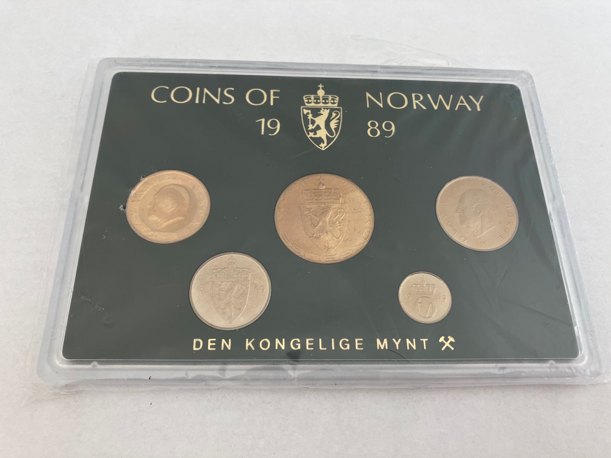 Den Kongelige Mynt Norge Møntsæt 1989
