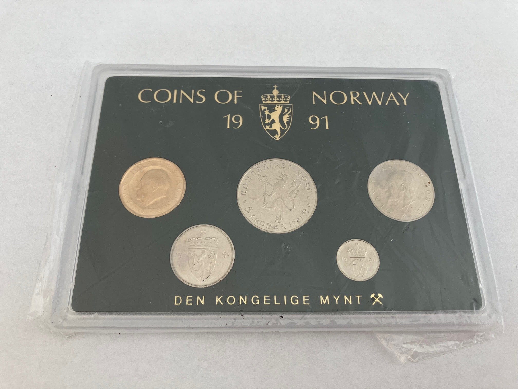 Den Kongelige Mynt Norge Møntsæt 1991