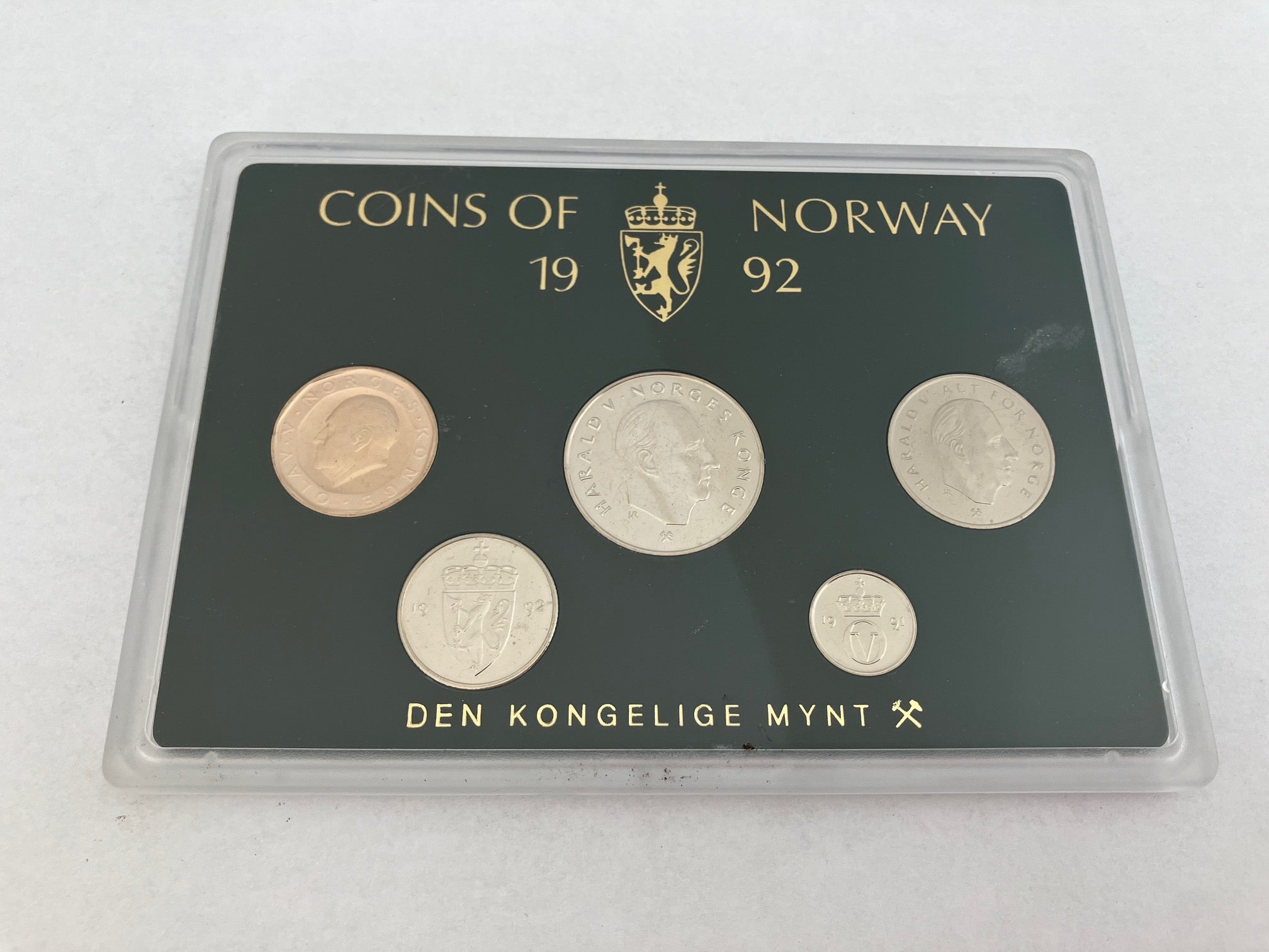 Den Kongelige Mynt Norge Møntsæt 1992