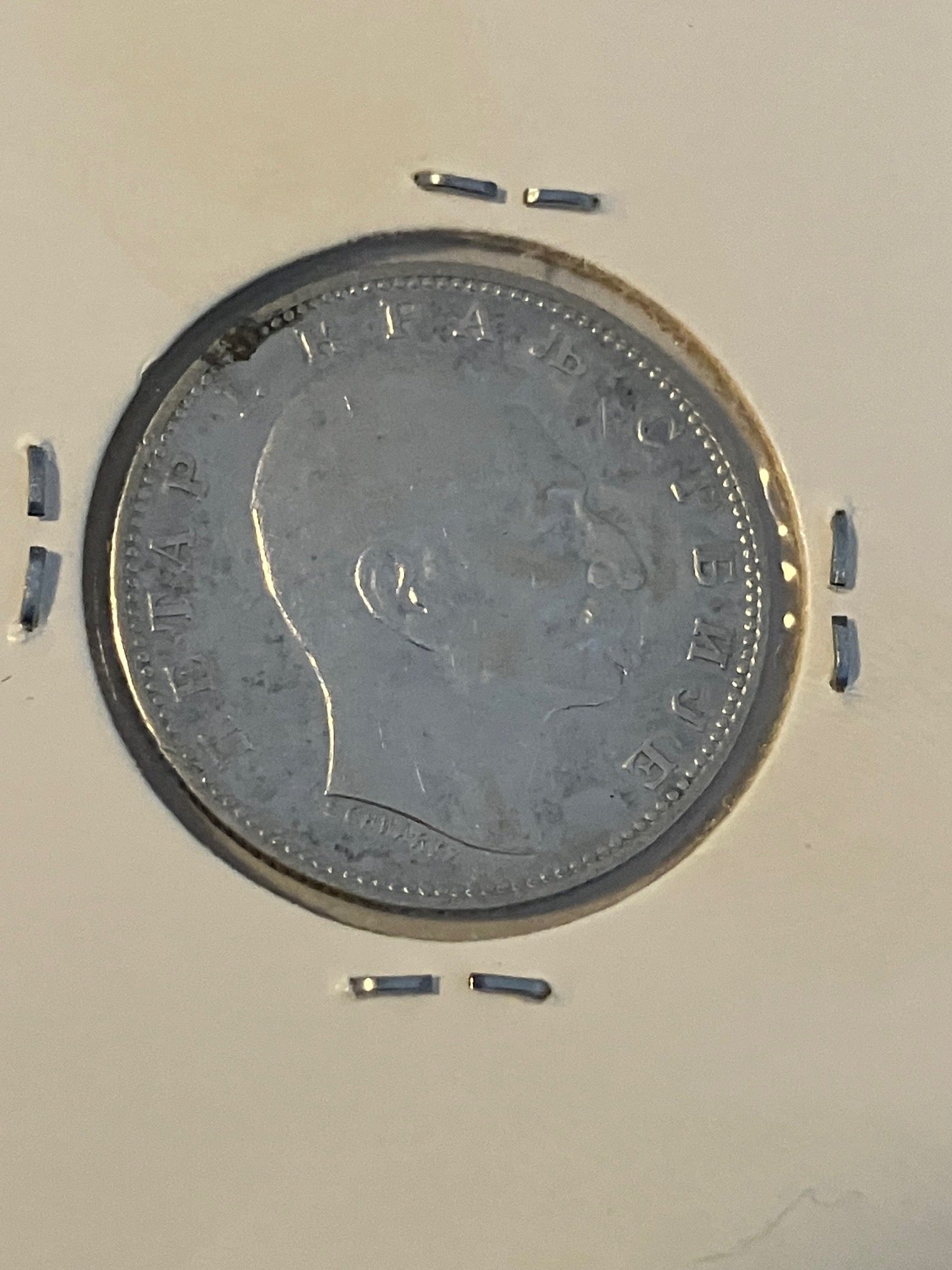 1 Dinar Serbia 1904 - Renset