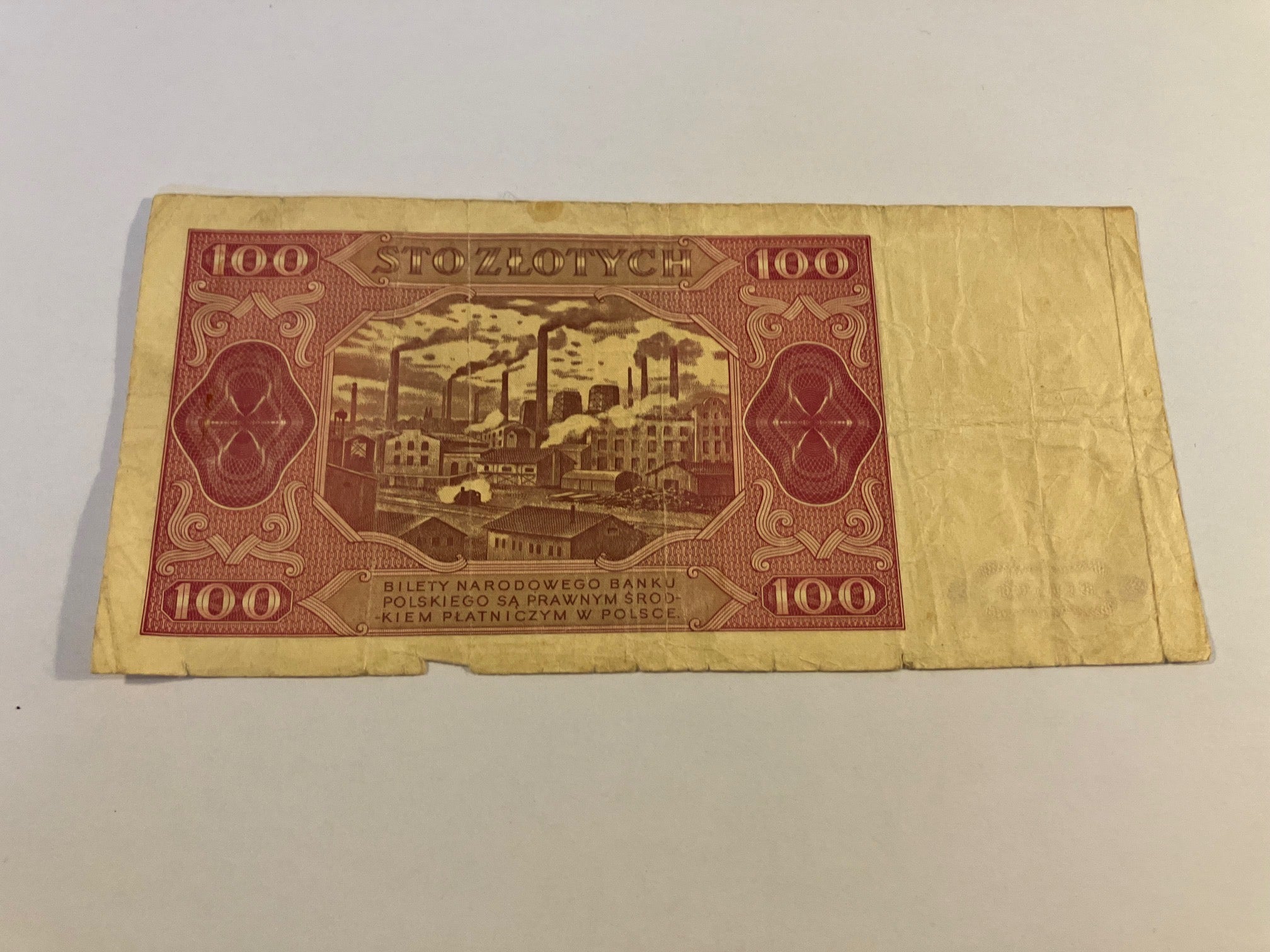 100 Zlotych 1948 Poland