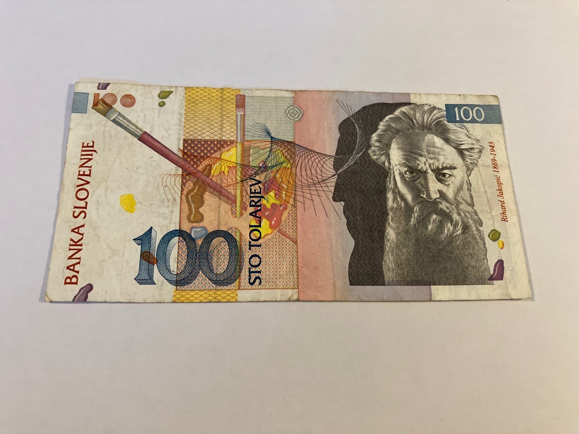 100 Tolarjev Slovenia