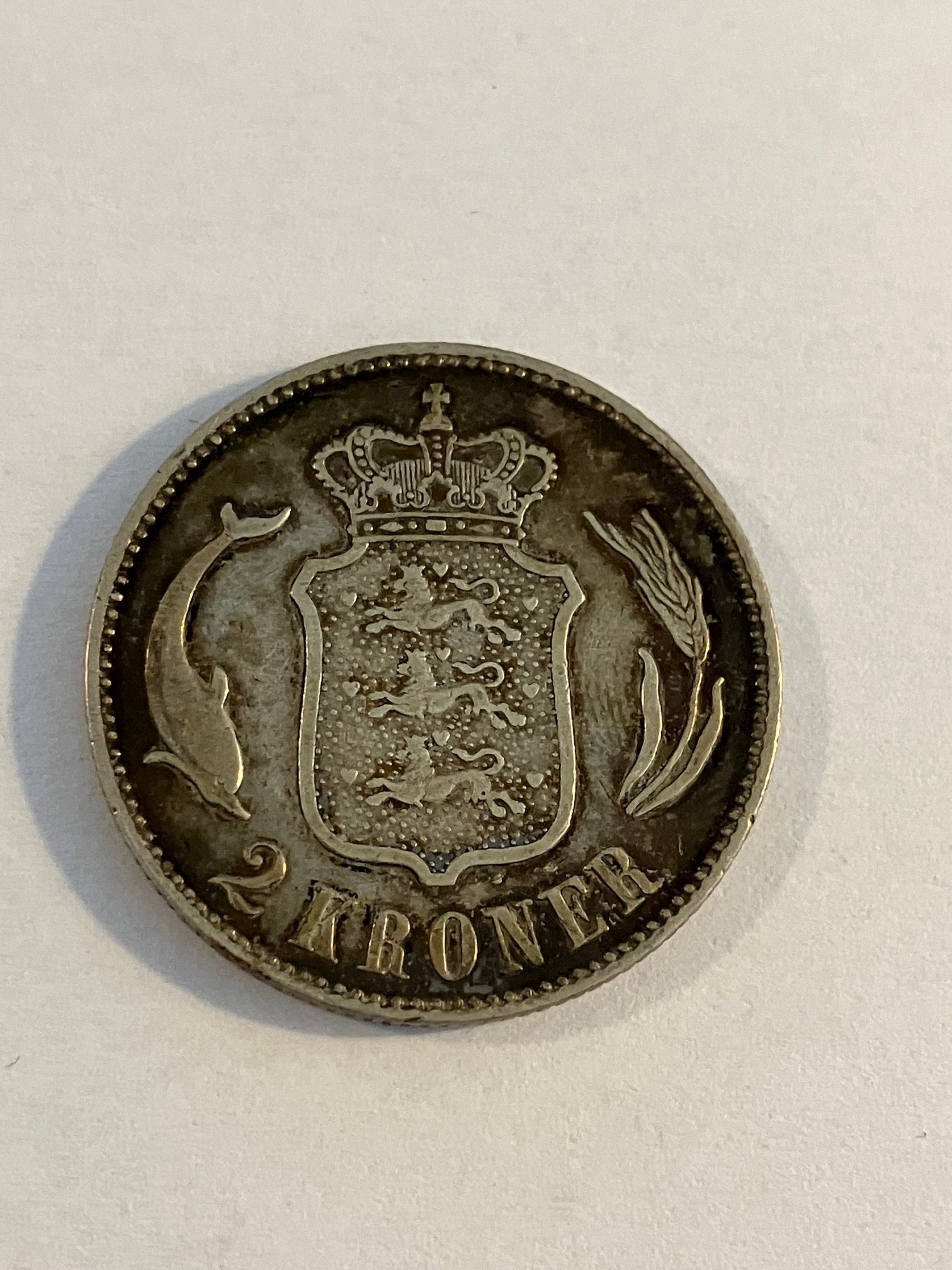 2 kroner 1899 Danmark