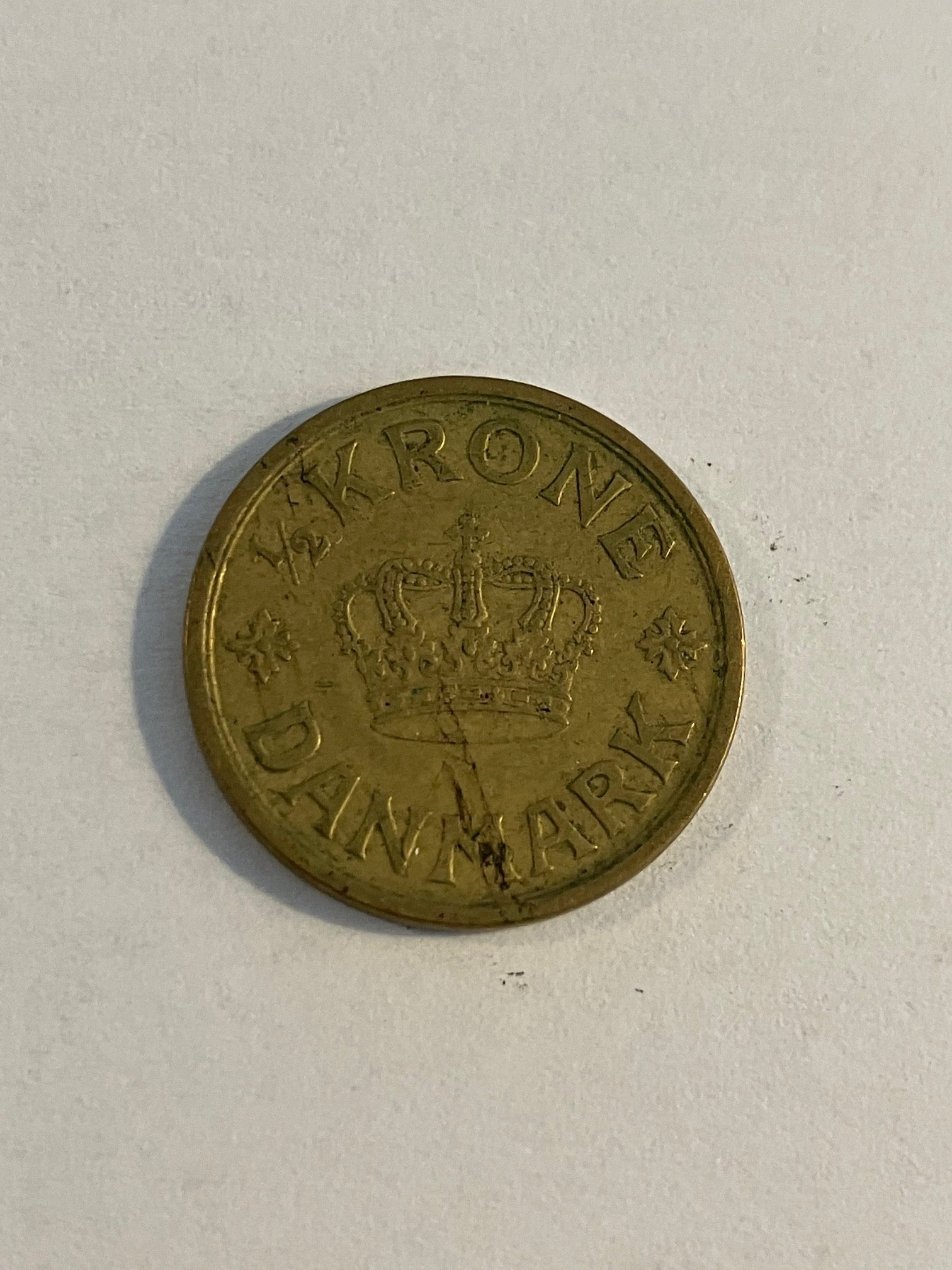 1/2 Krone 1939 Danmark