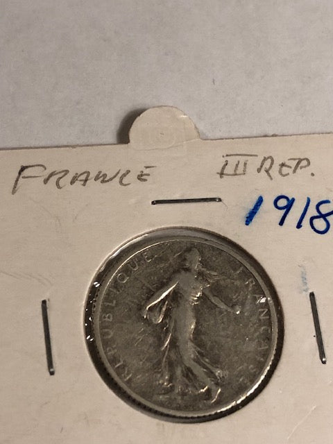 1 franc 1918 France