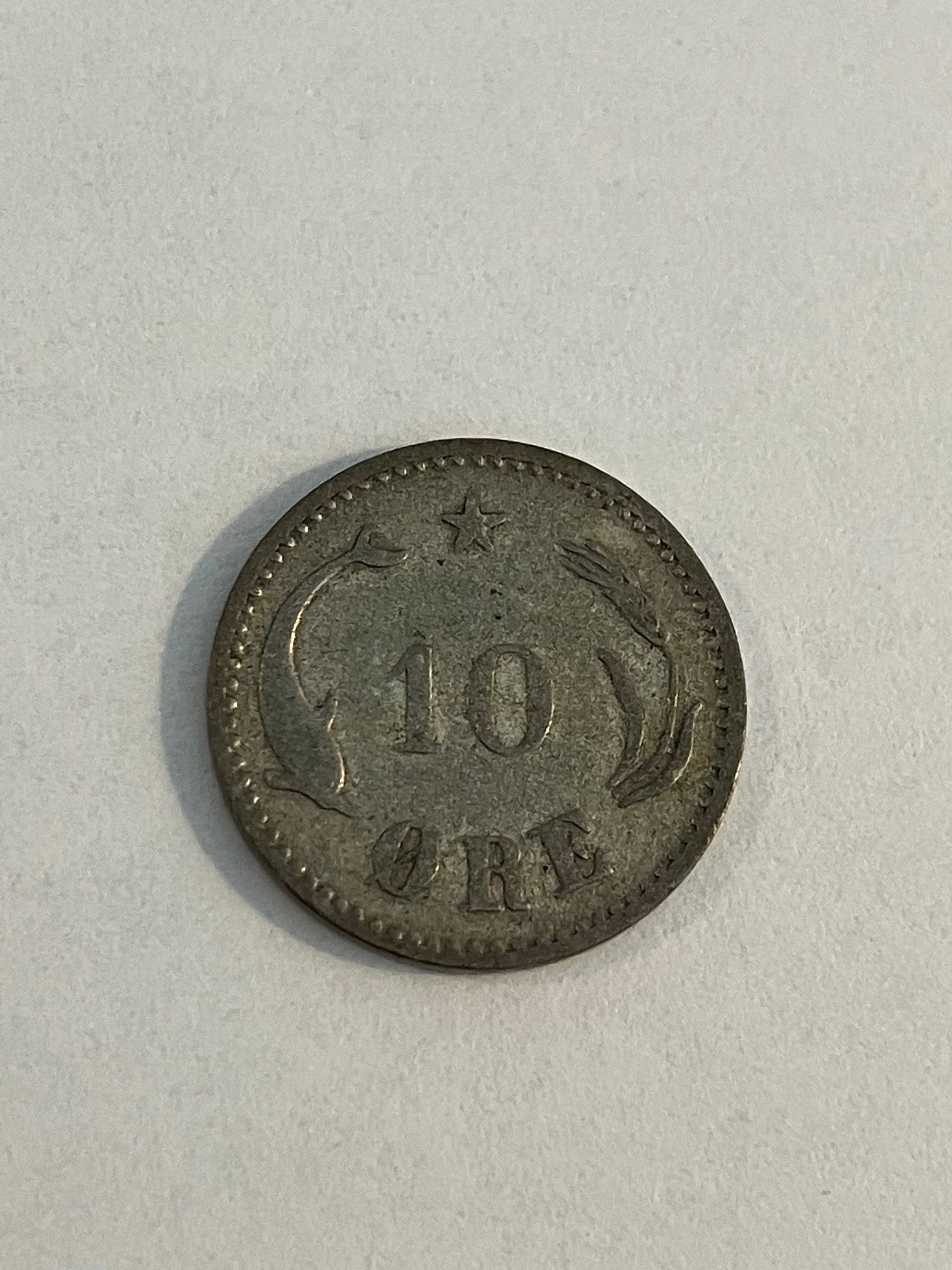 10 Øre 1884 Danmark