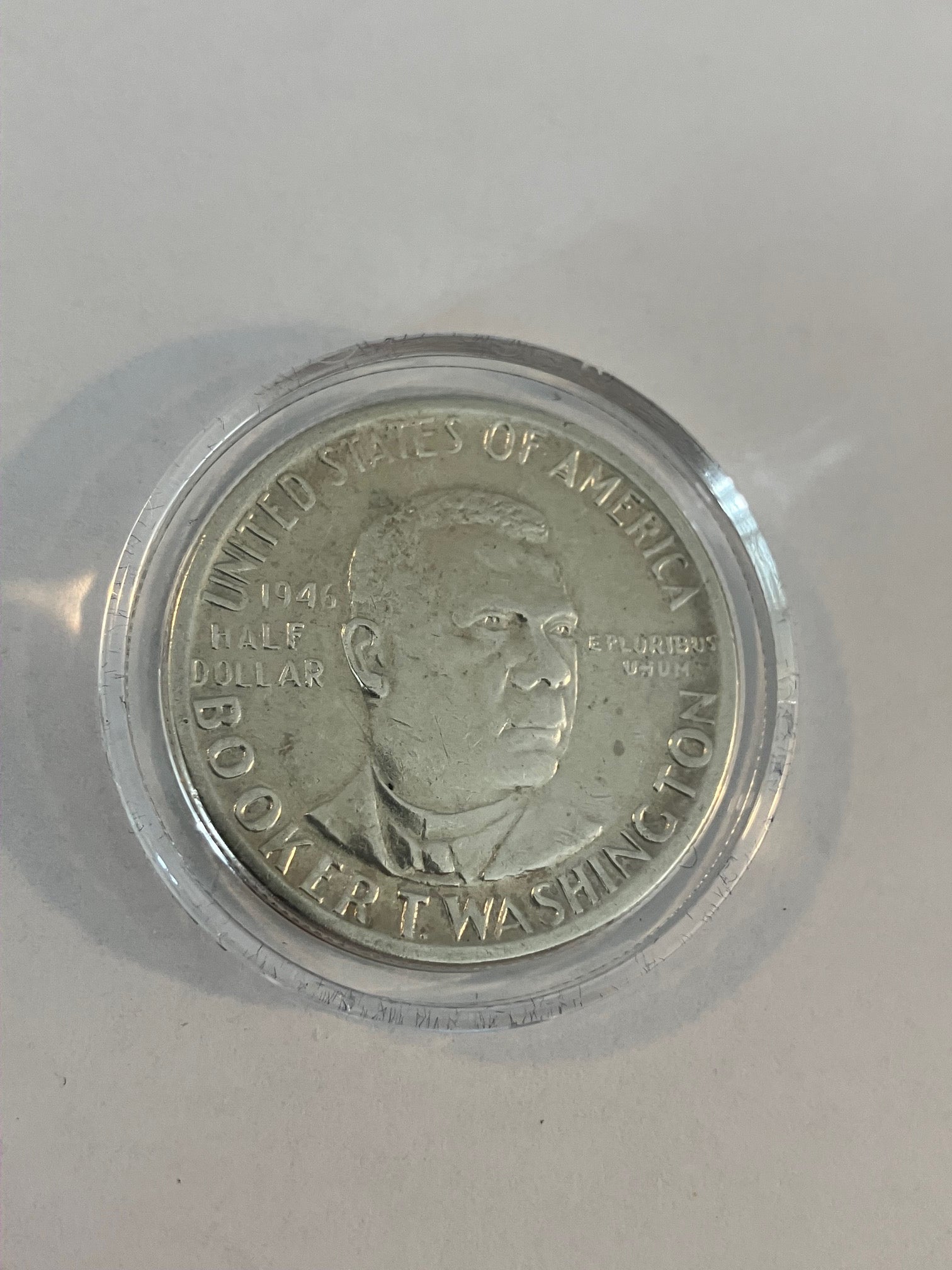 1/2 Dollar Booker T. Washington Memorial USA Silver