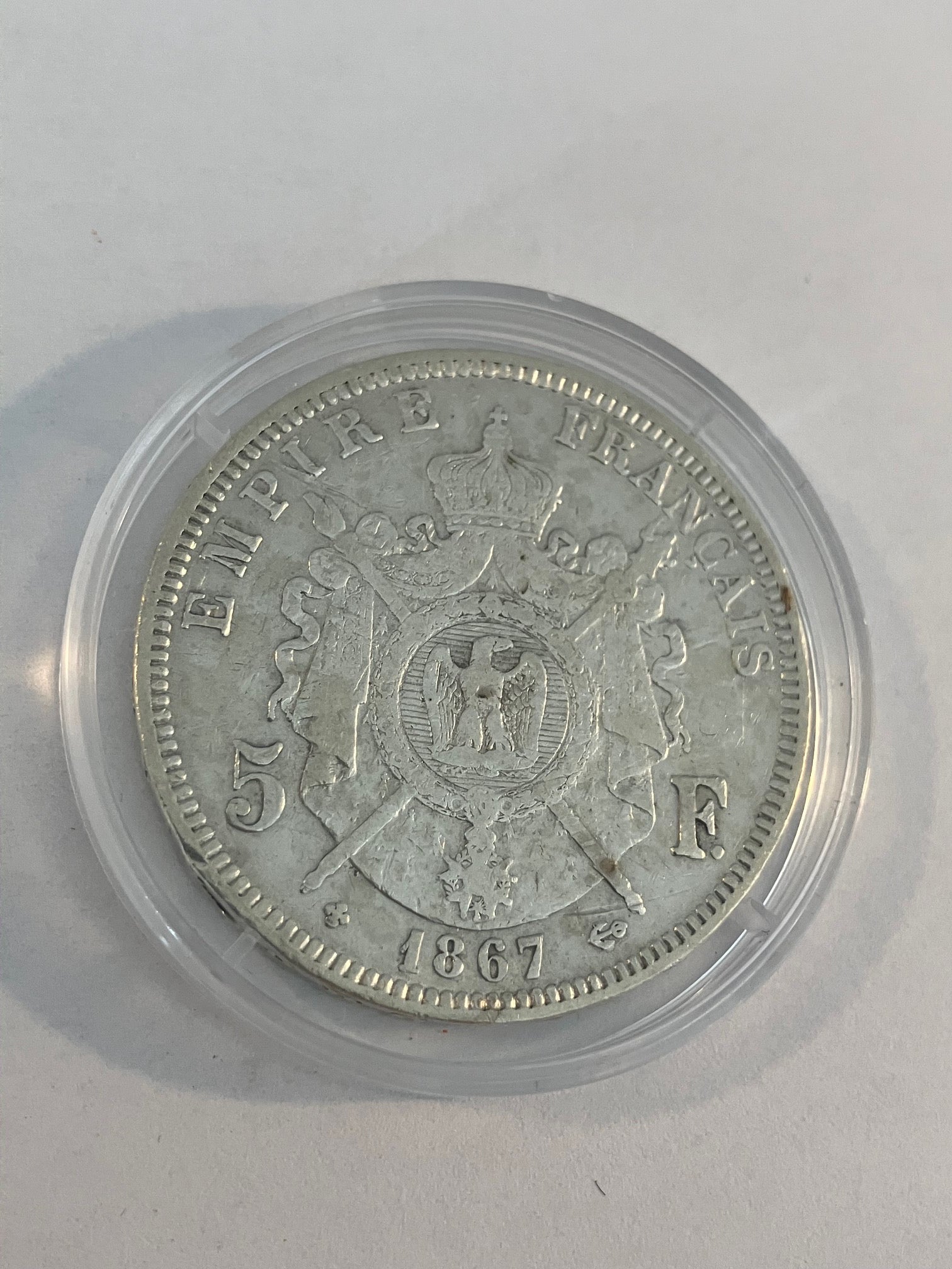 5 Francs France 1867