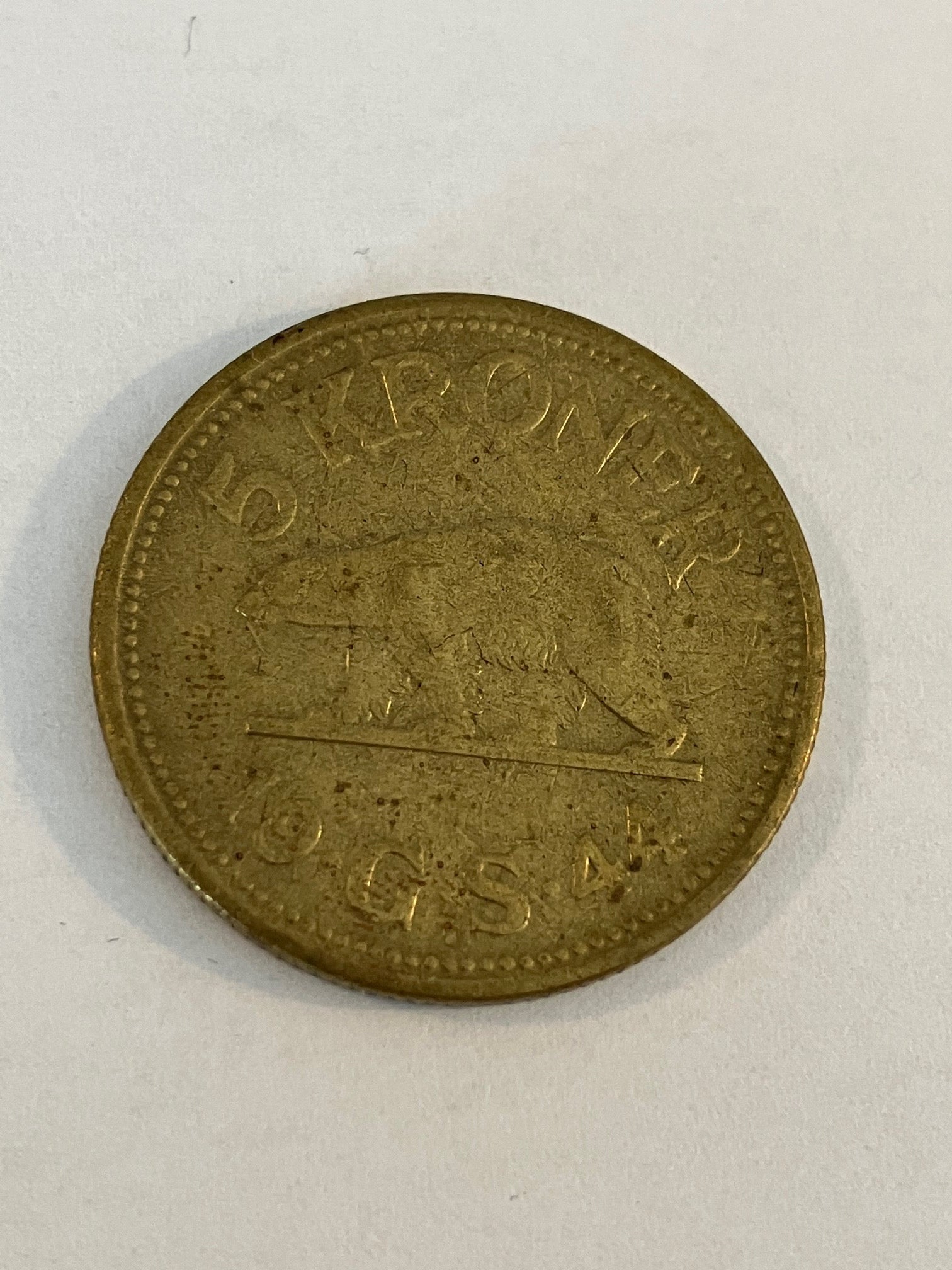 5 Kroner 1944 Grønland