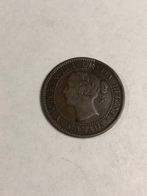 One cent Canada 1859