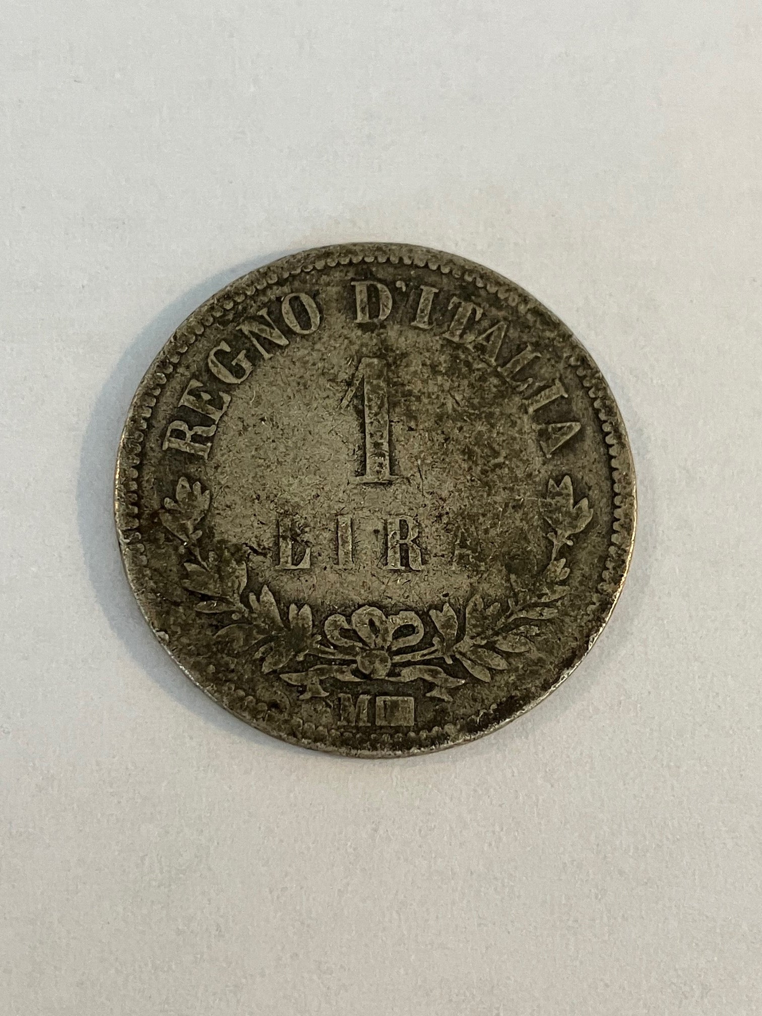 1 Lira Italy 1863