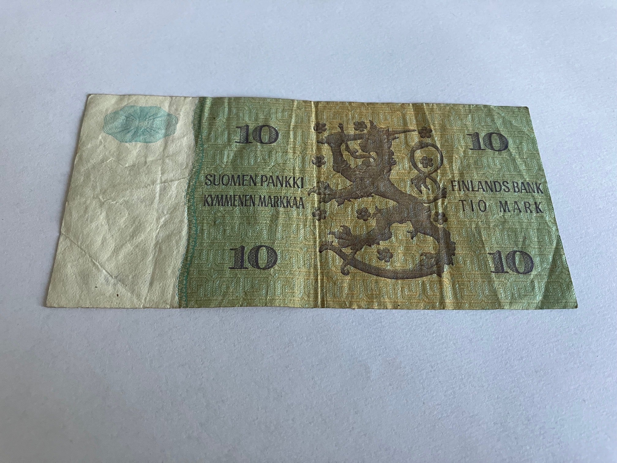 10 Markkaa 1980 Finland