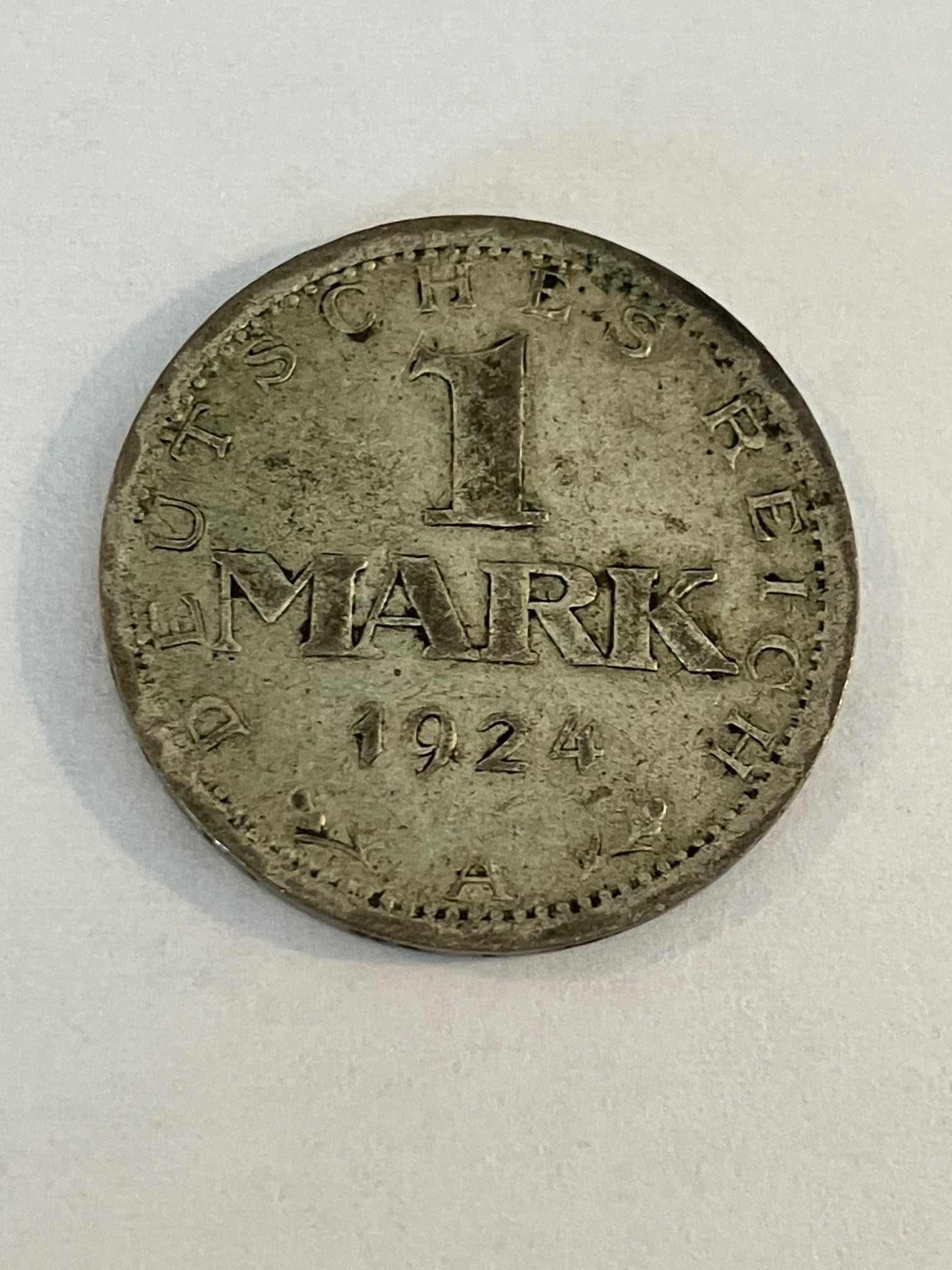 1 Mark 1924 A Germany