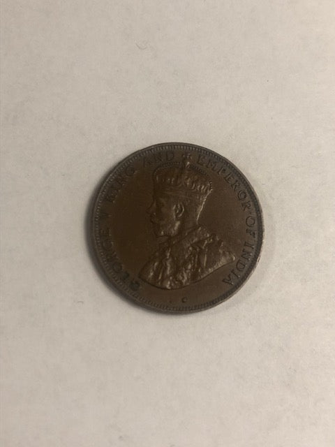 Hong Kong One Cent 1931