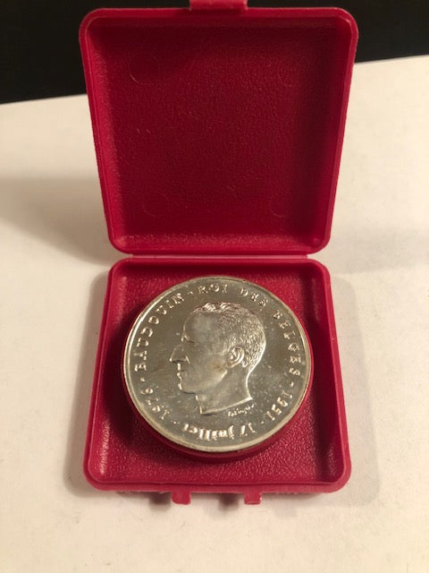 250 Francs Belgium 1976 Silver coin