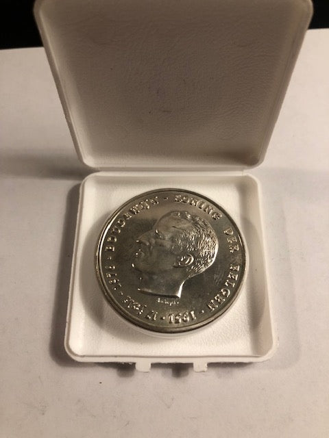 250 Francs Belgium 1976 Silver coin