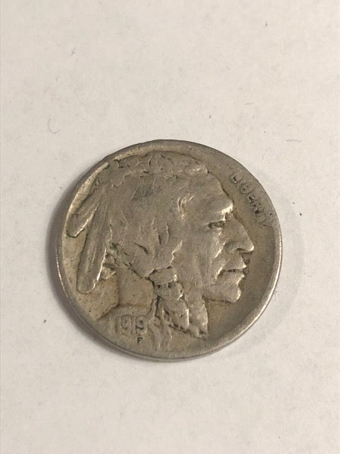 Buffalo Nickel 1919 USA